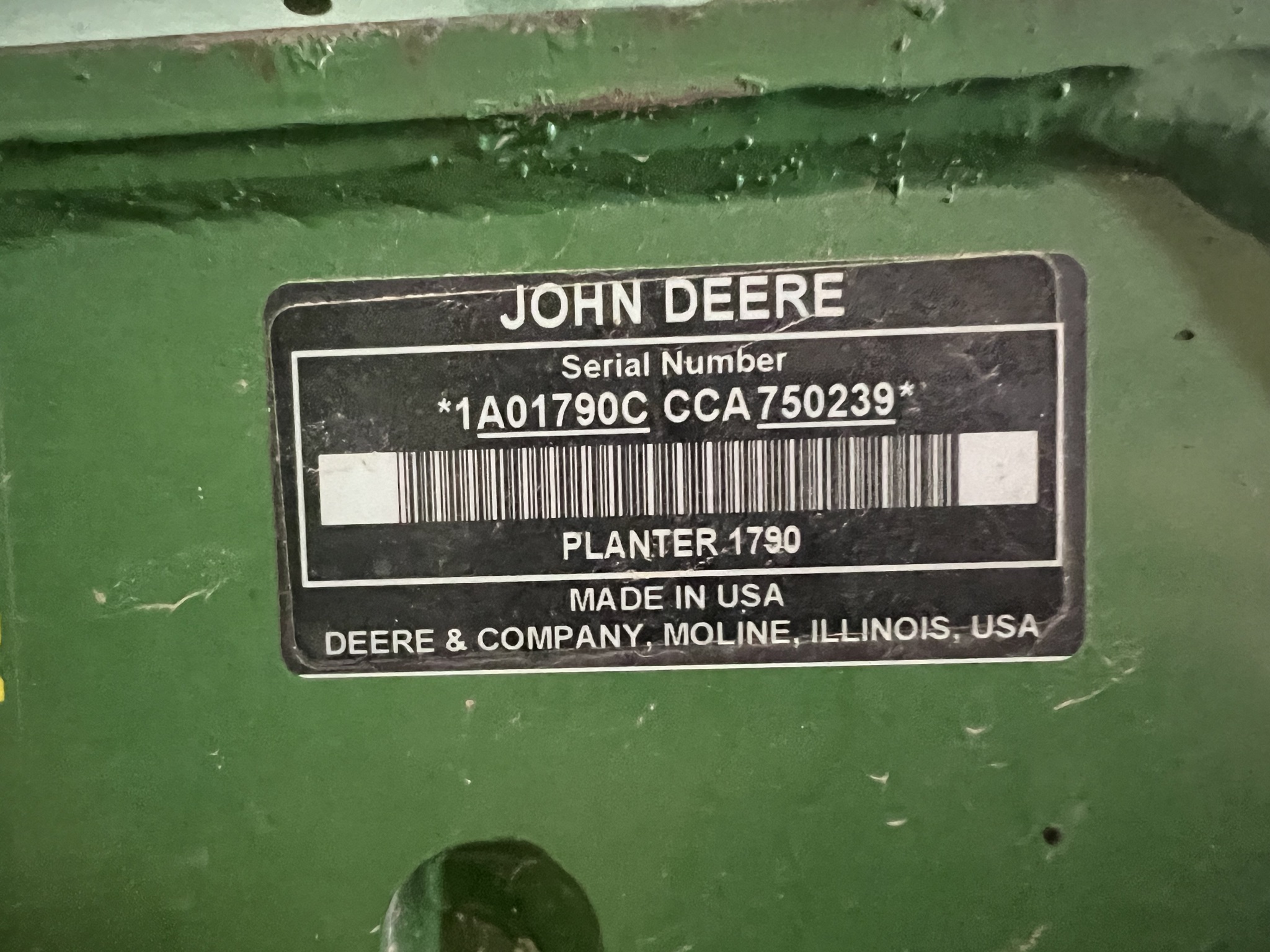 2012 John Deere 1790 Image 9