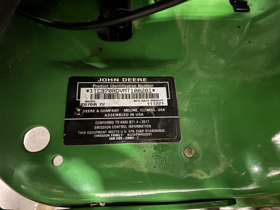 Used 2022 John Deere Z970R Zero Turn Mowers at Koenig Equipment in Urbana, OH - Photo19