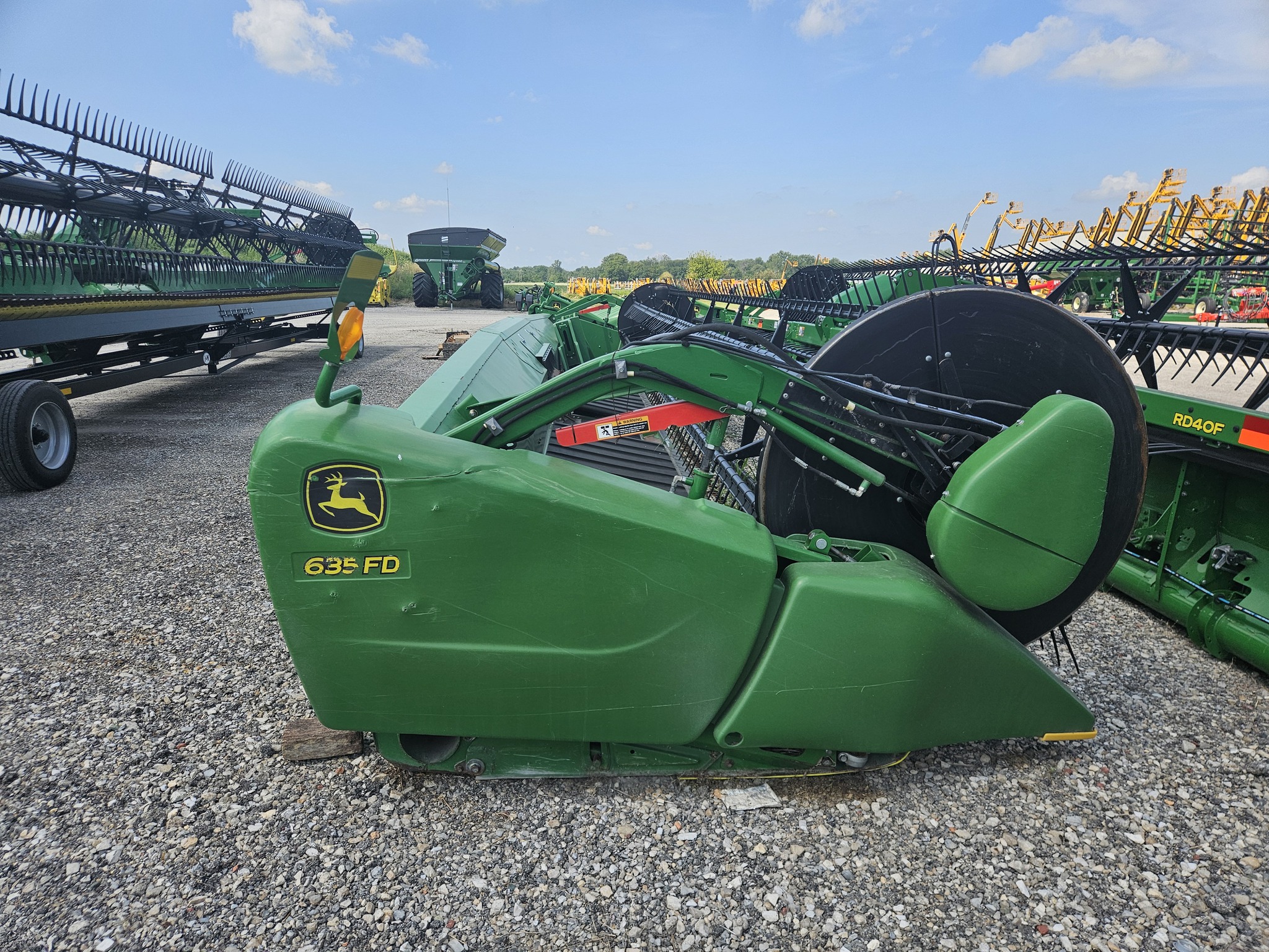 2015 John Deere 635FD Image 3