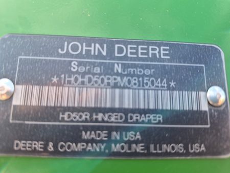 Used 2021 John Deere HD50R Combine Platforms at Horizon Ag & Turf in St. Paul, AB - Photo35