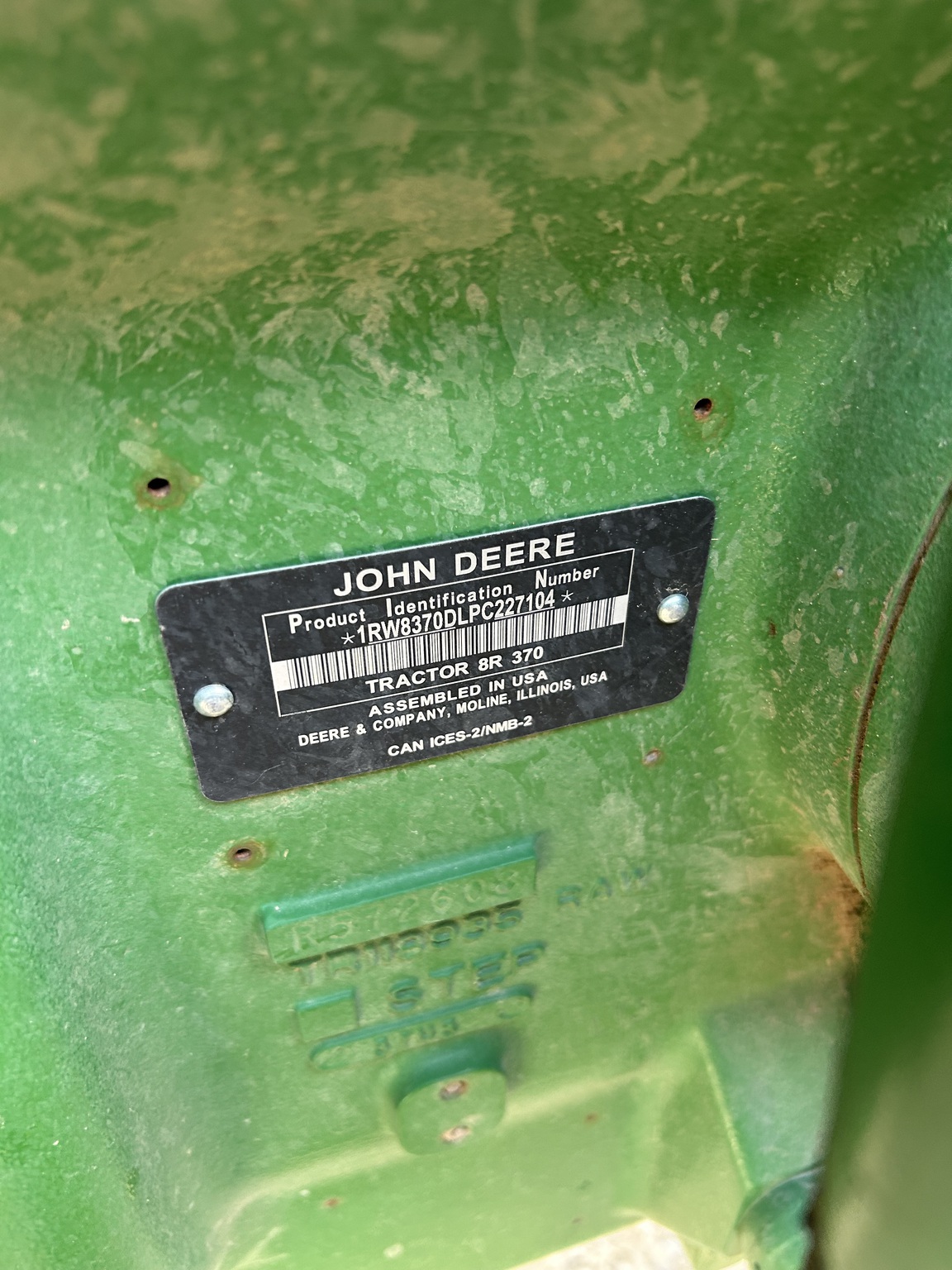 2023 John Deere 8R 370 Image 4