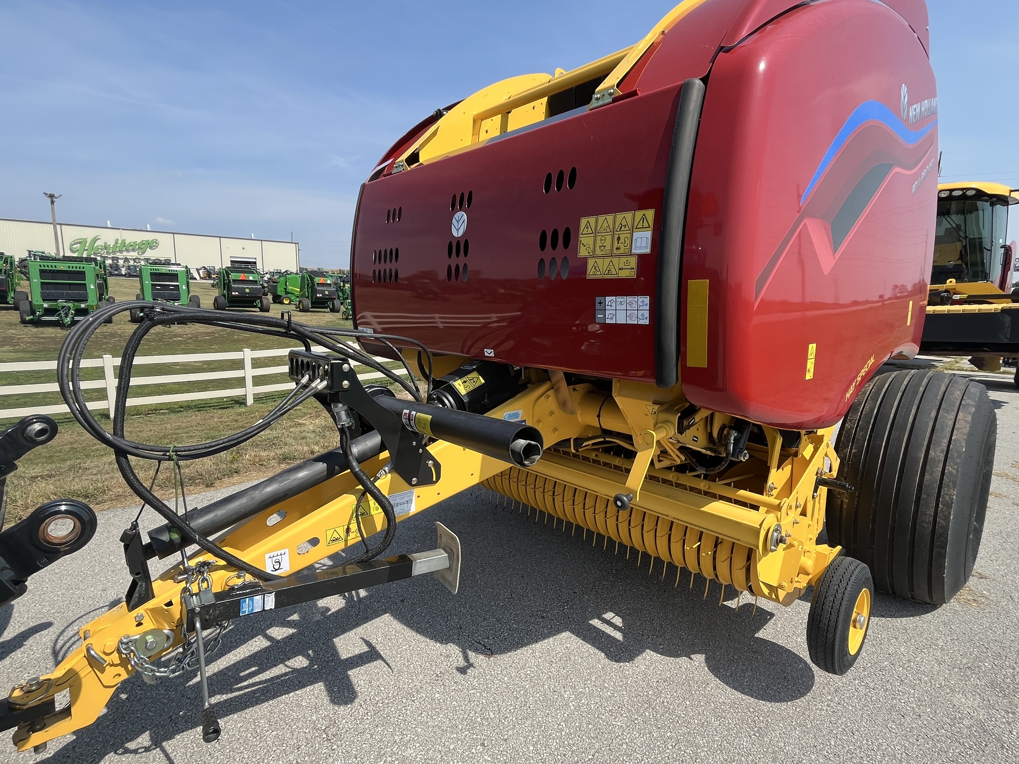  2024 New Holland Rollbelt 460 at Heritage Tractor in Rogersville, MO
