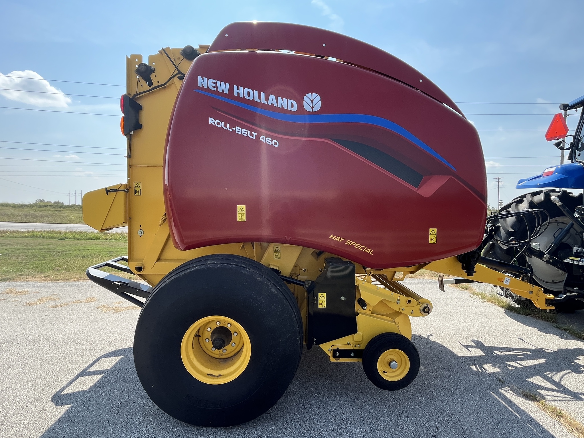  2024 New Holland Rollbelt 460 at Heritage Tractor in Rogersville, MO