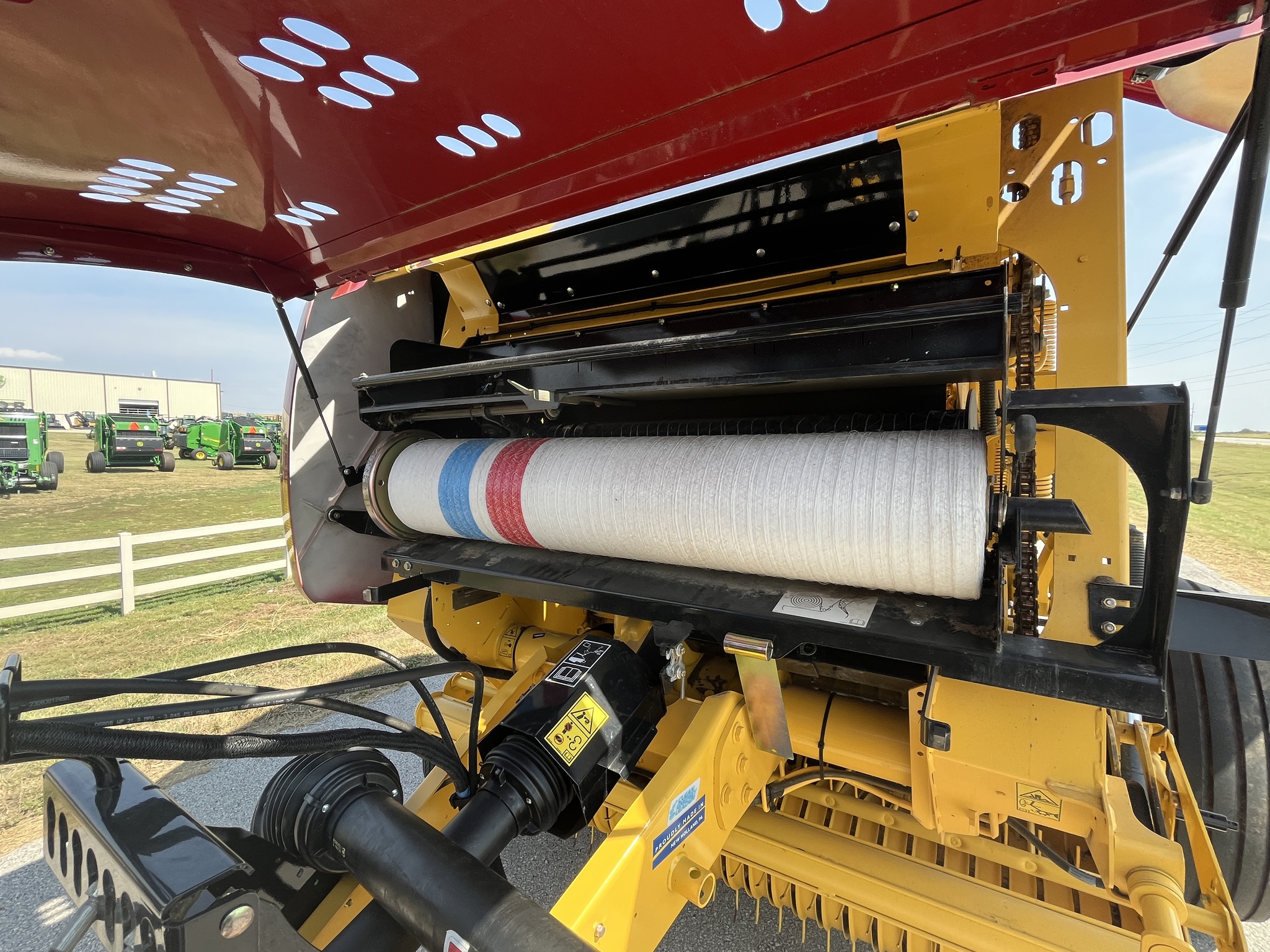 2024 New Holland Rollbelt 460 at Heritage Tractor in Rogersville, MO