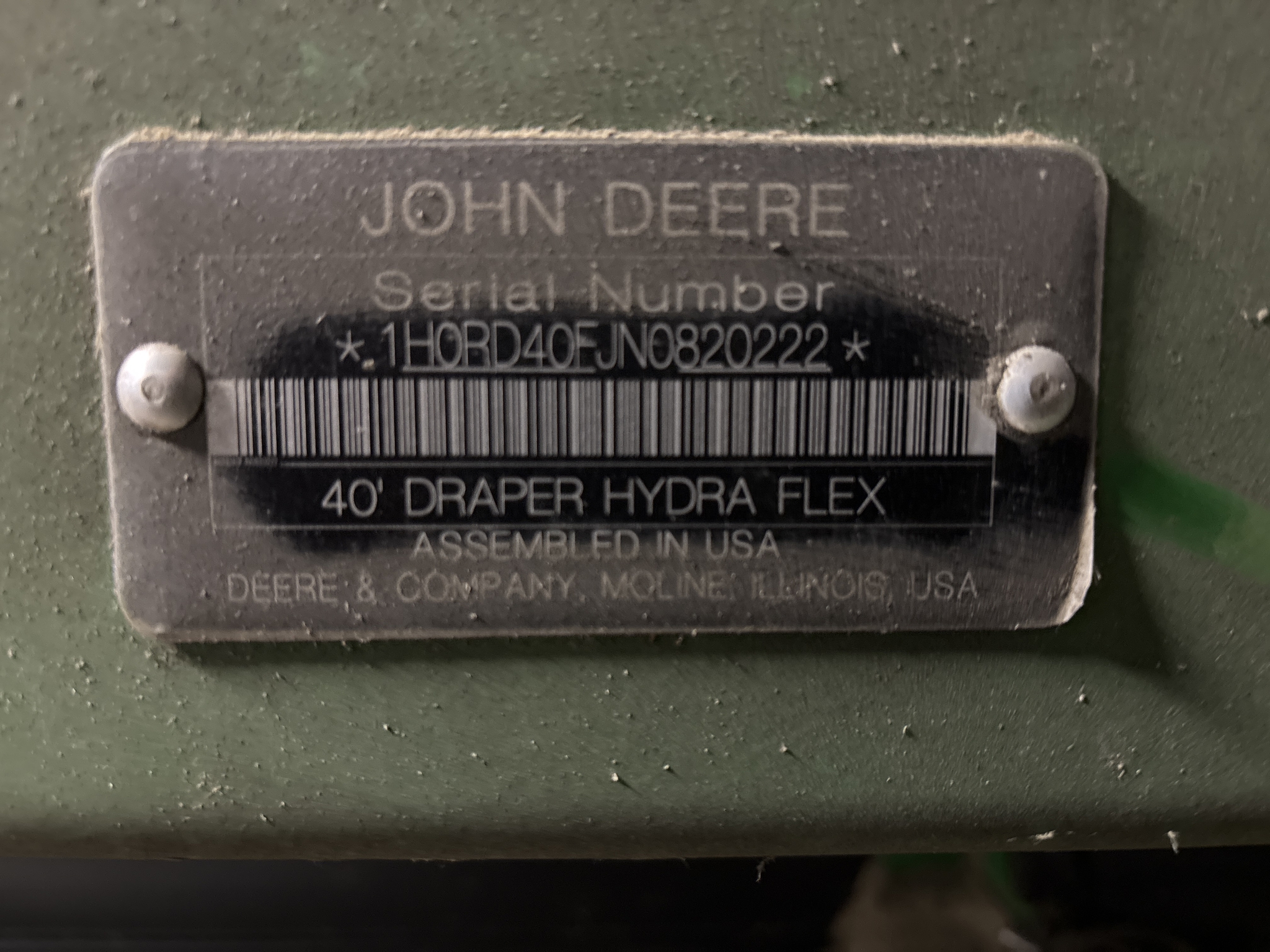 Used 2022 John Deere RD40F Combine Platforms at Koenig Equipment in Anna, OH - PhotoXL10