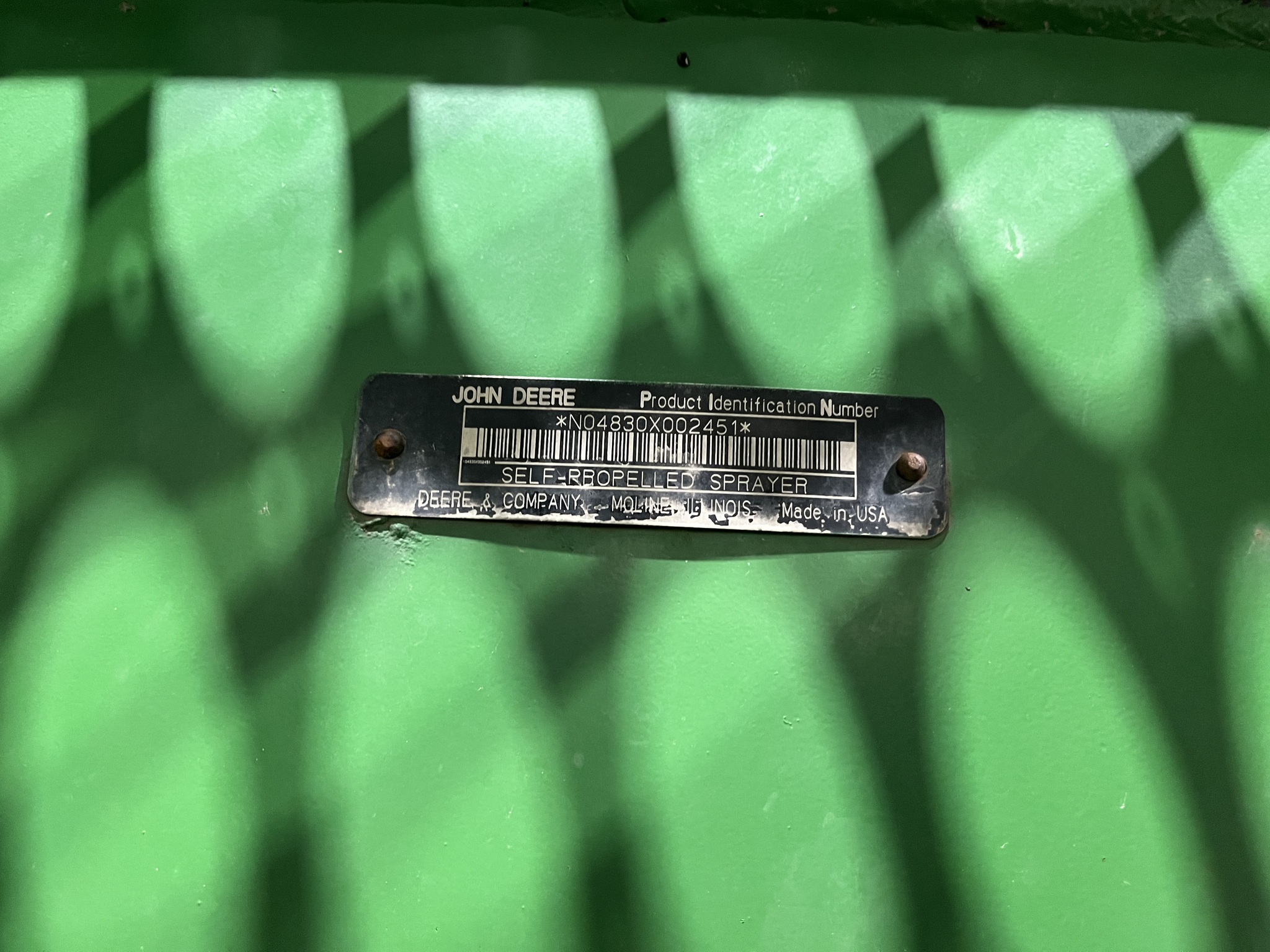 2008 John Deere 4830 Image 6