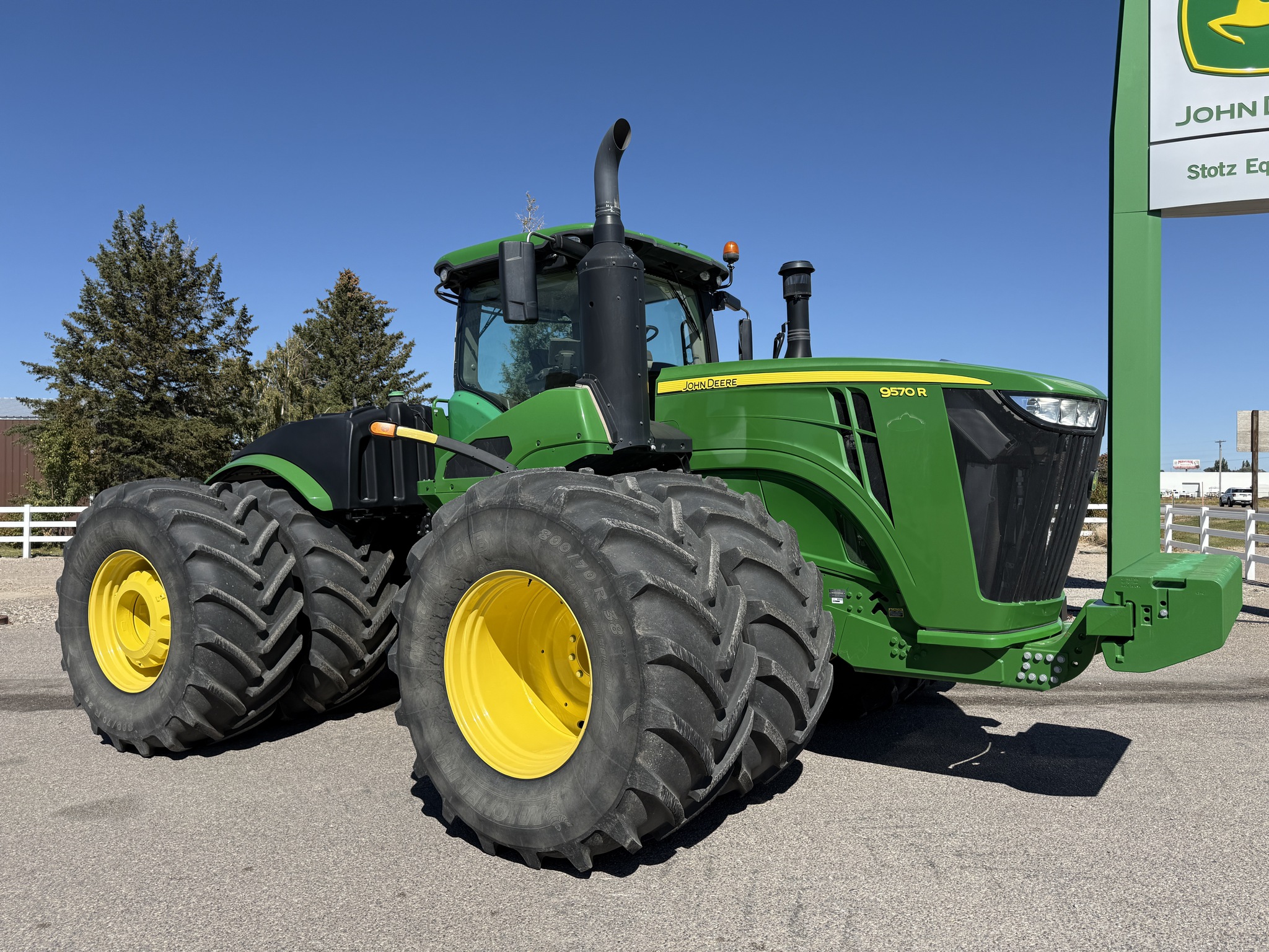2021 John Deere 9570R Image 7