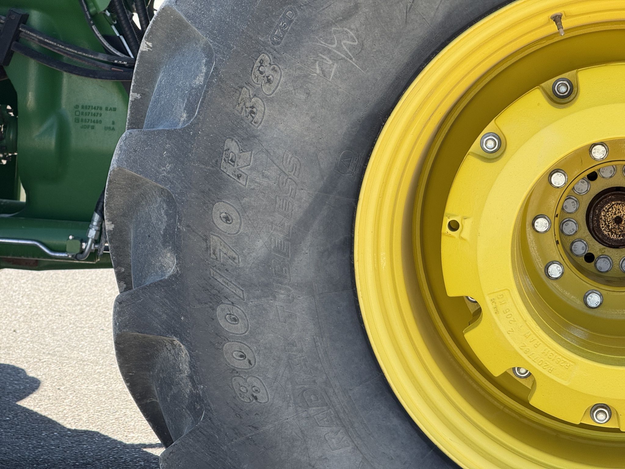 2021 John Deere 9570R Image 32