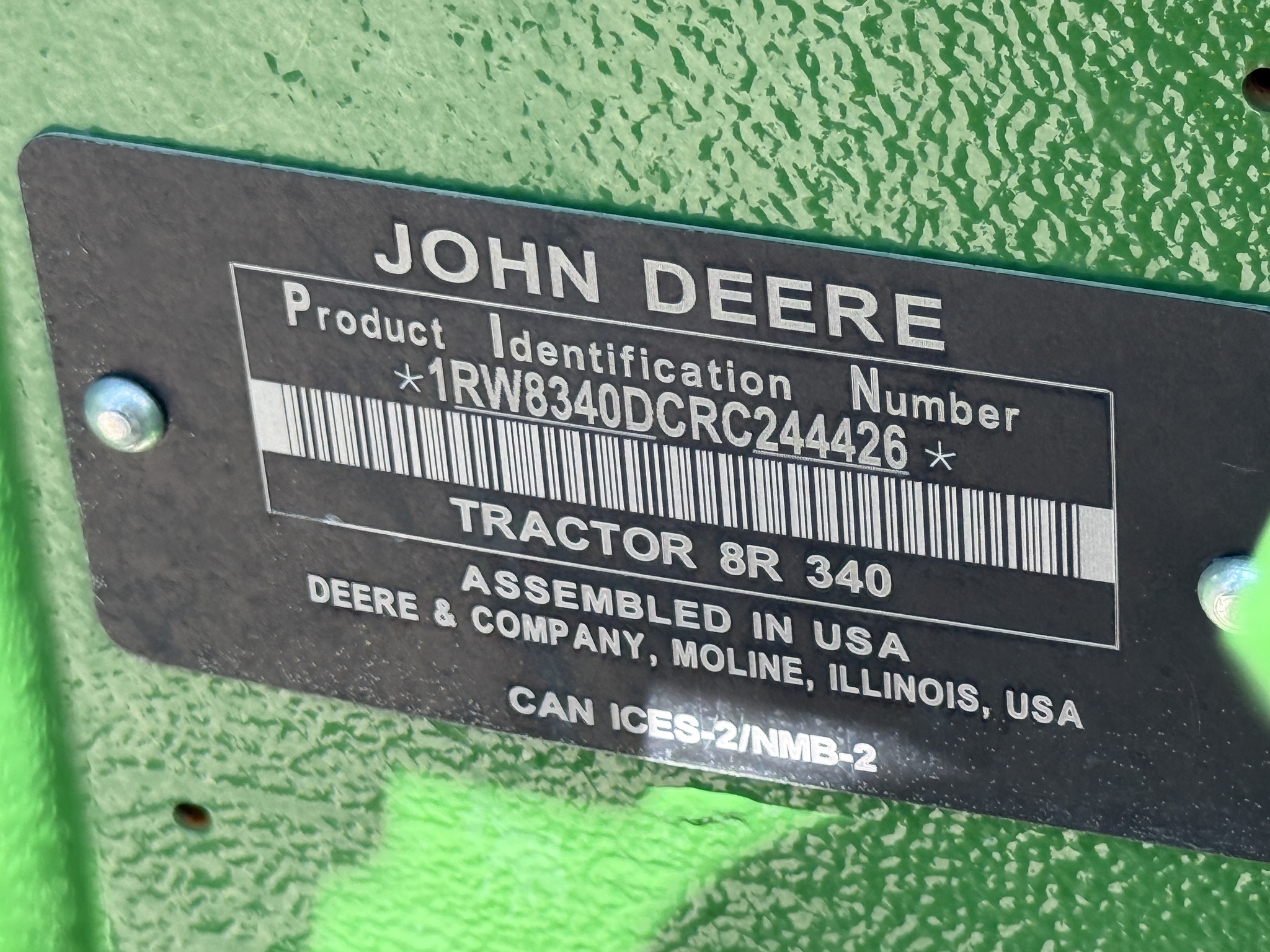 2024 John Deere 8R 340 Image 44