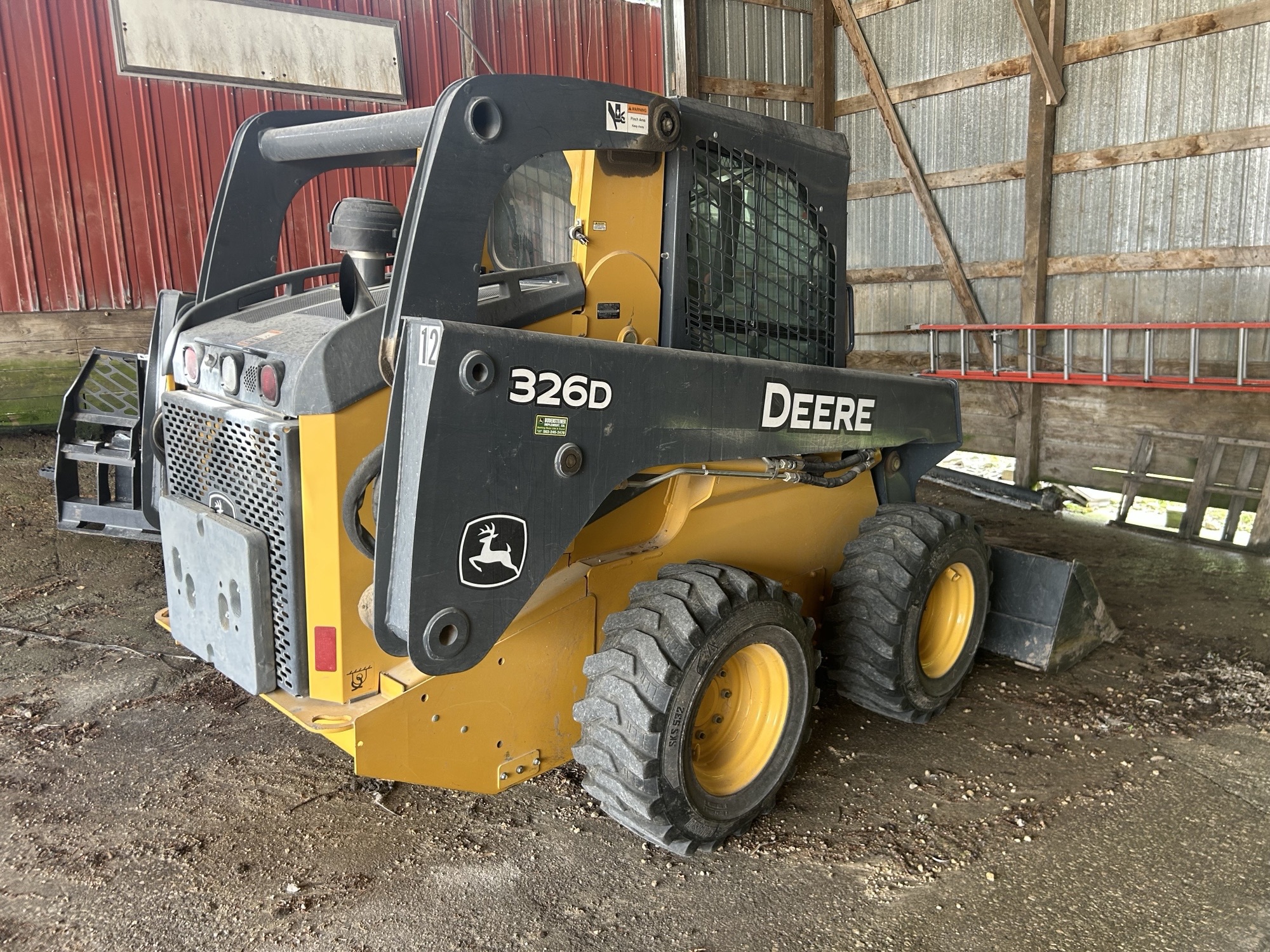 2012 John Deere 326D Image 7