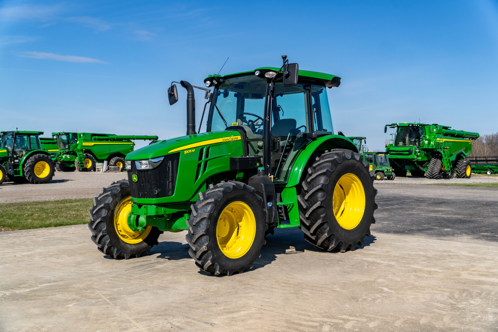 Used 2023 John Deere 5105M Utility Tractors at Koenig Equipment in Anna, OH - PhotoXL0