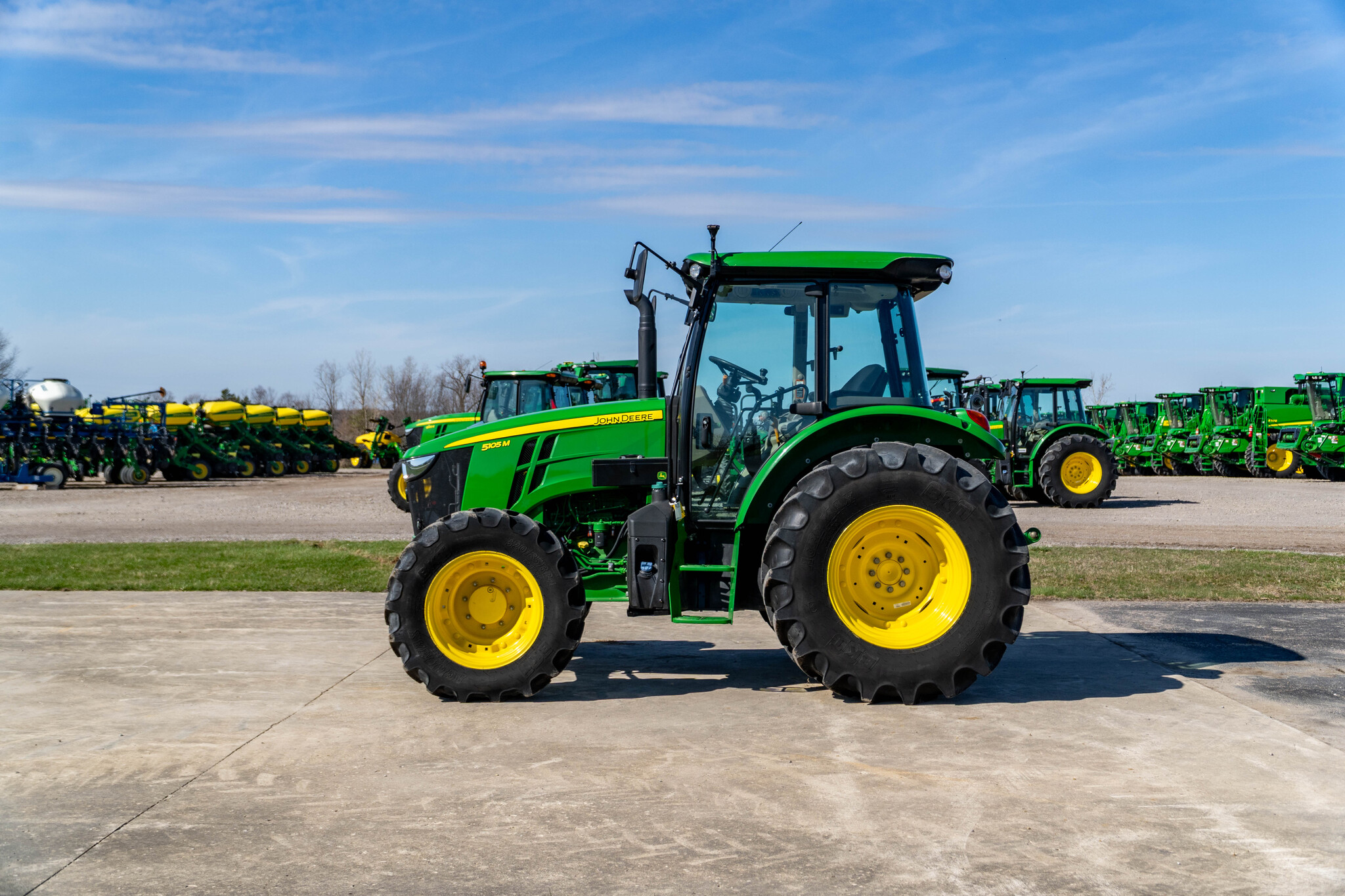 Used 2023 John Deere 5105M Utility Tractors at Koenig Equipment in Anna, OH - PhotoXL1