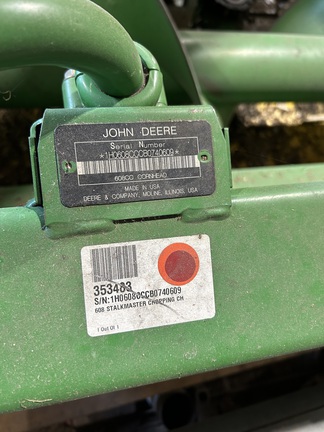 Photo of 2011 John Deere 608C StalkMaster