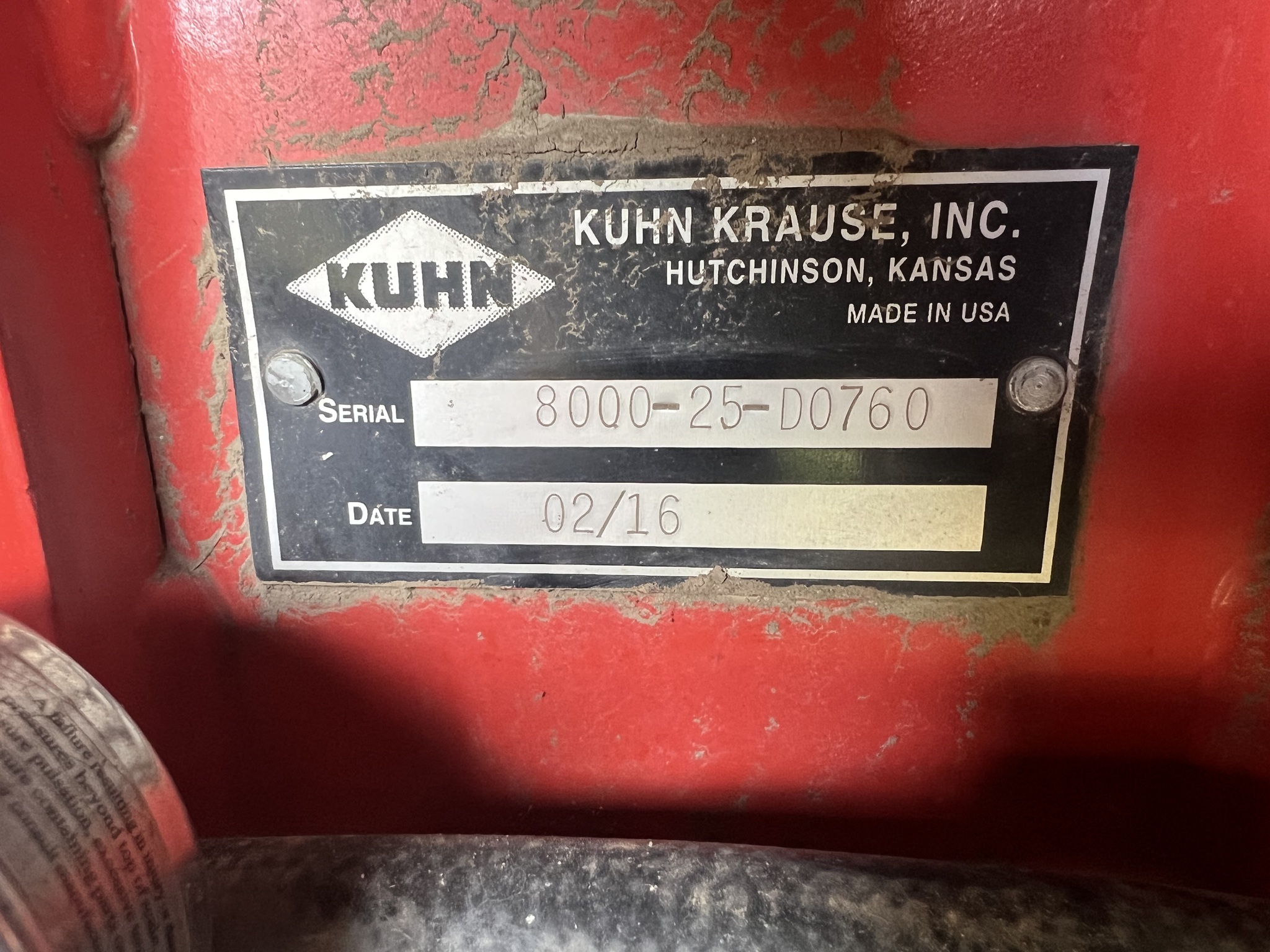 2016 Kuhn Krause 8000-25 Image 19