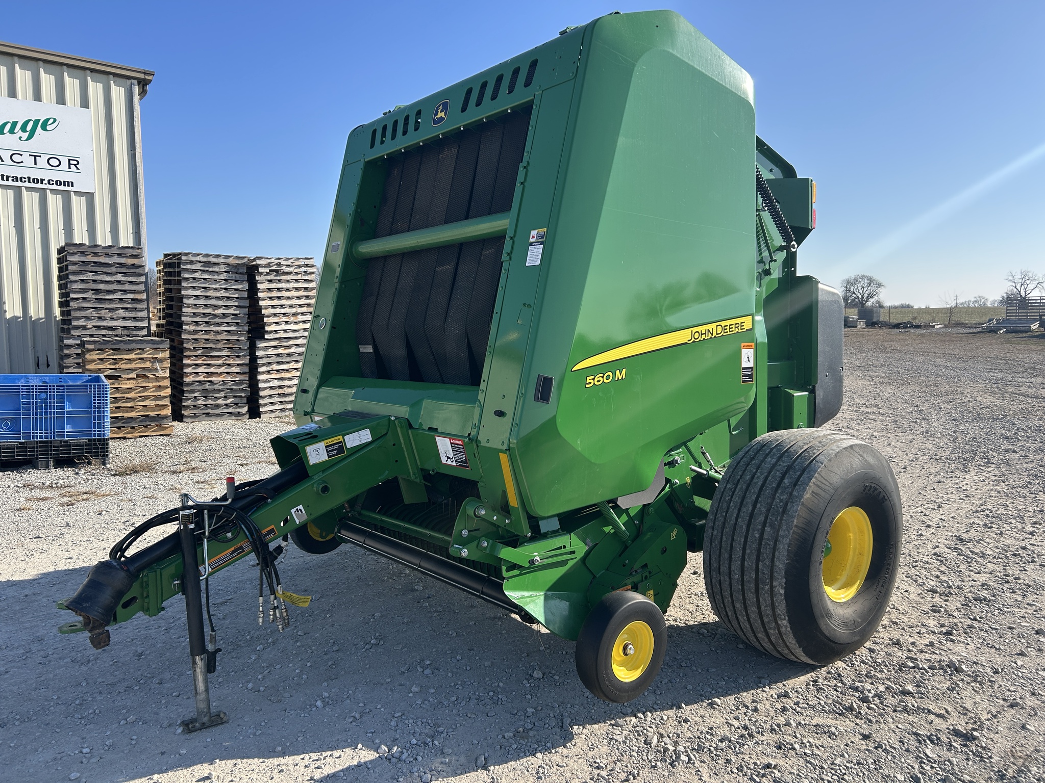  2023 John Deere 560M at Heritage Tractor in Clinton, MO