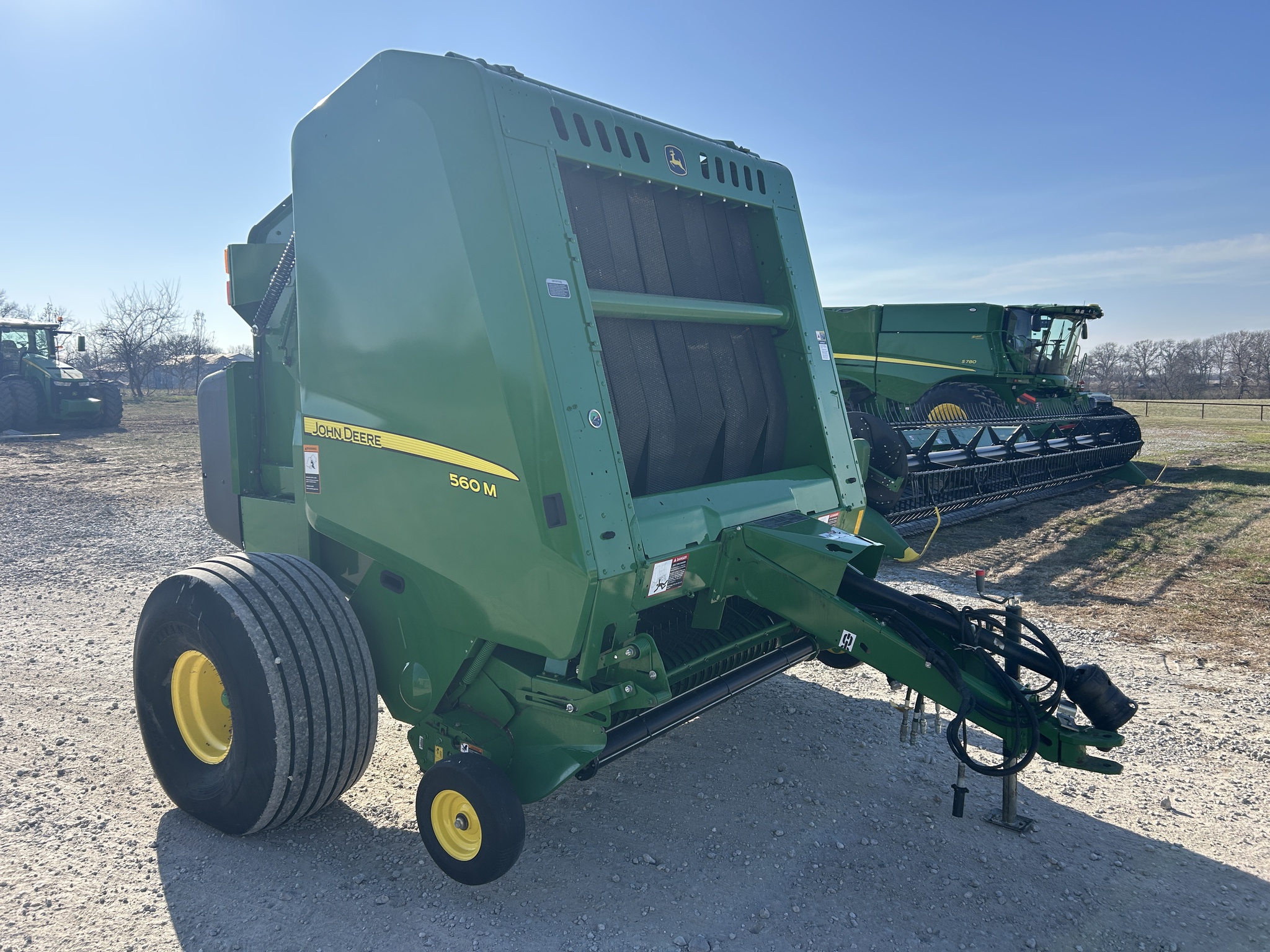  2023 John Deere 560M at Heritage Tractor in Clinton, MO