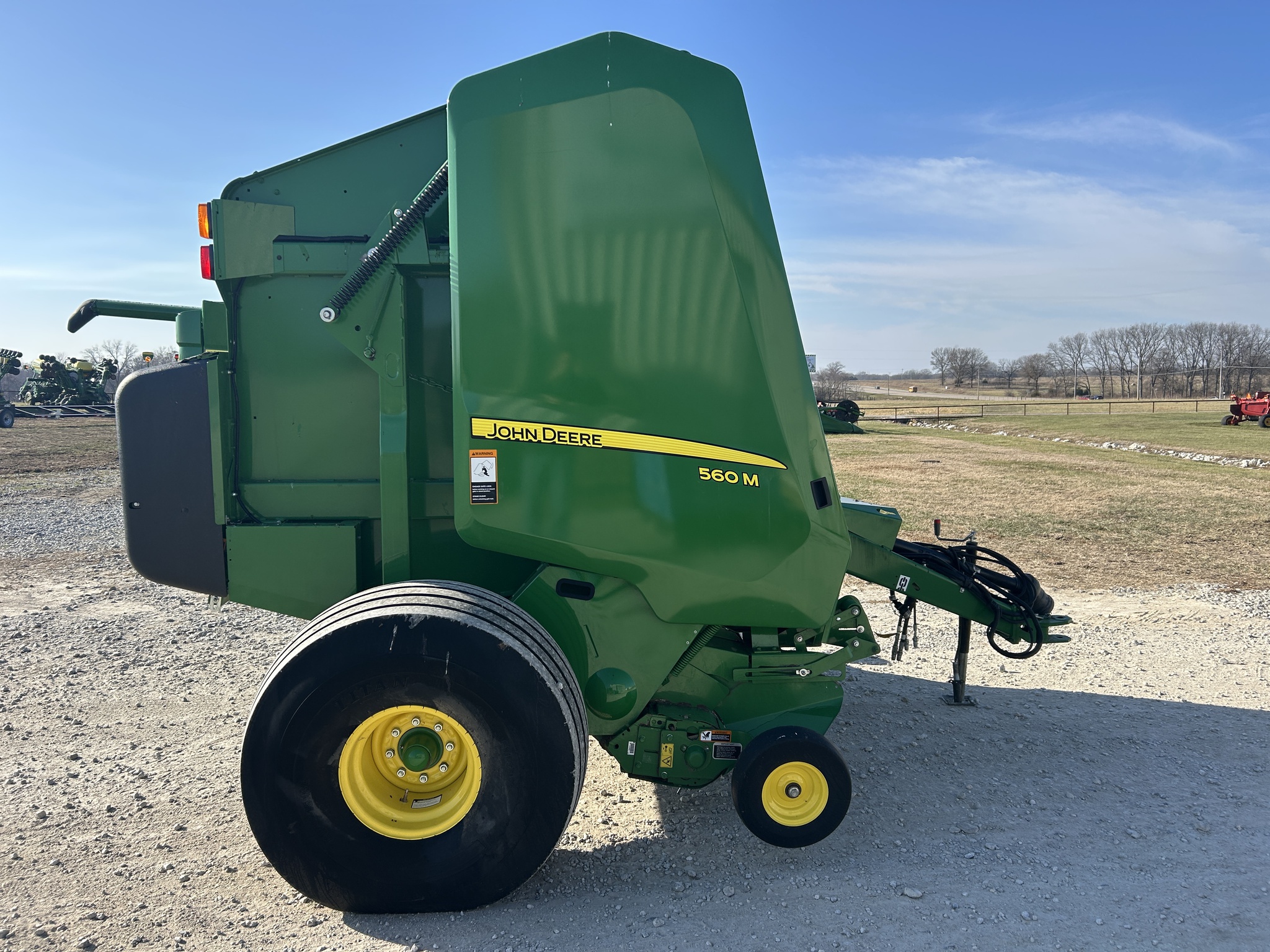  2023 John Deere 560M at Heritage Tractor in Clinton, MO