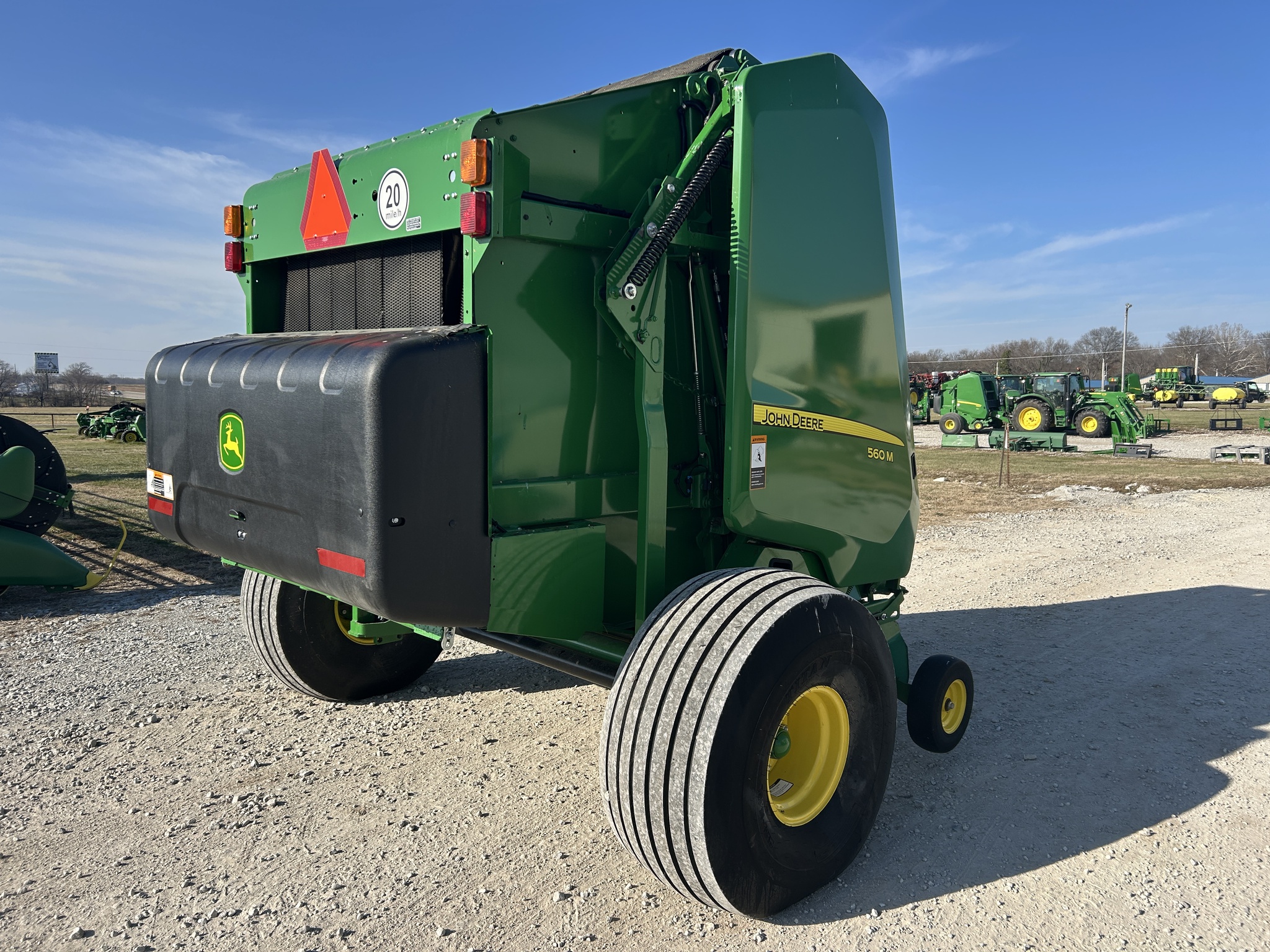  2023 John Deere 560M at Heritage Tractor in Clinton, MO