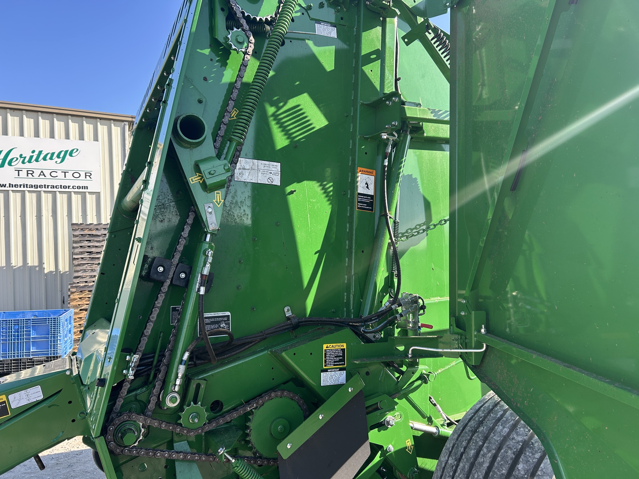  2023 John Deere 560M at Heritage Tractor in Clinton, MO