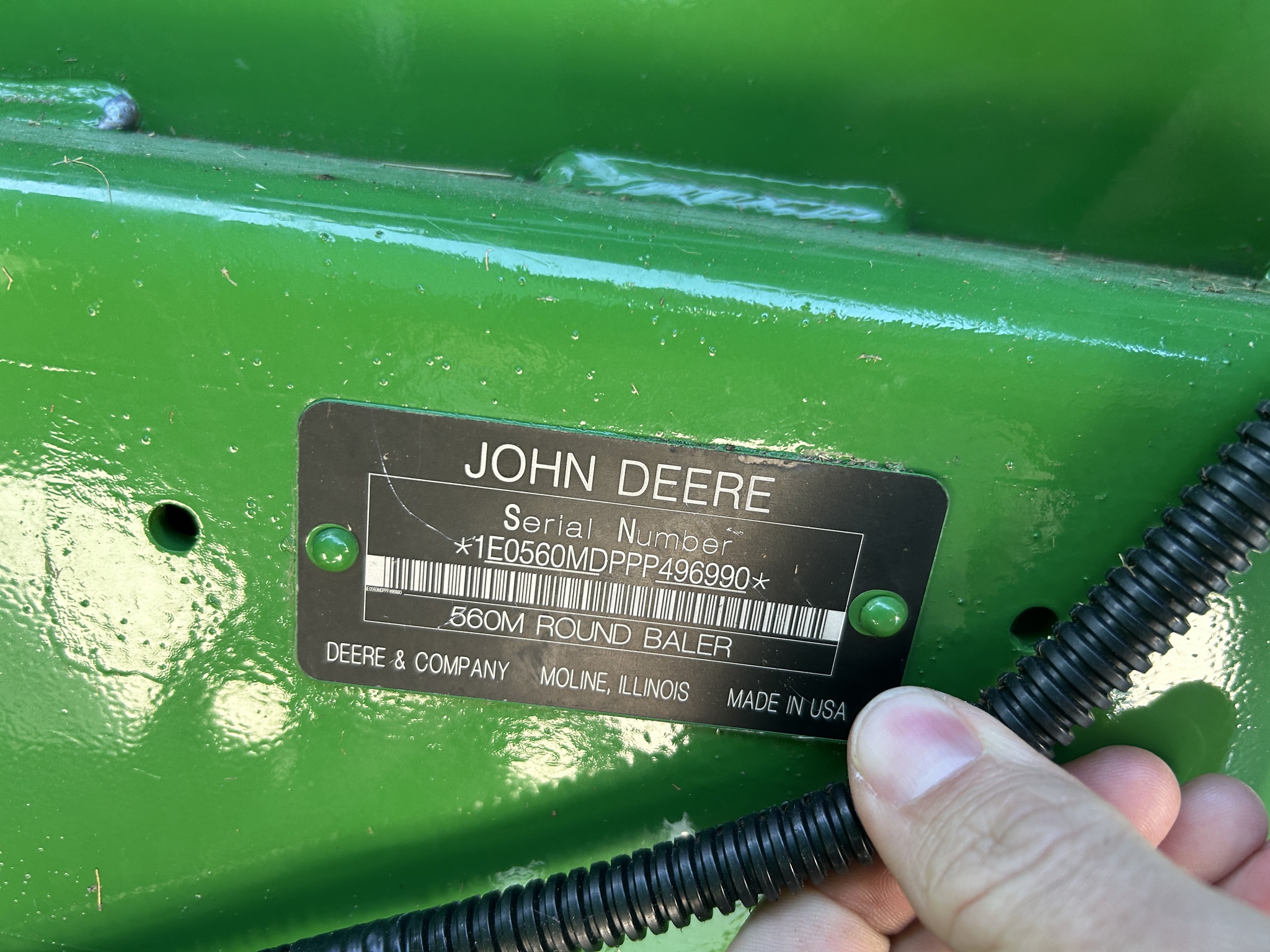  2023 John Deere 560M at Heritage Tractor in Clinton, MO