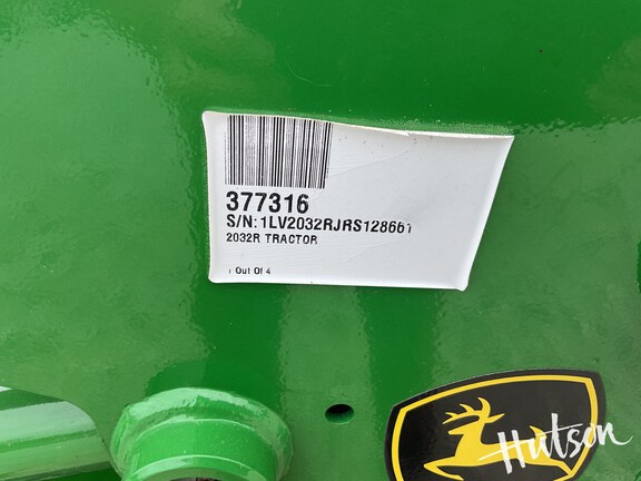 Photo of 2024 John Deere 2032R