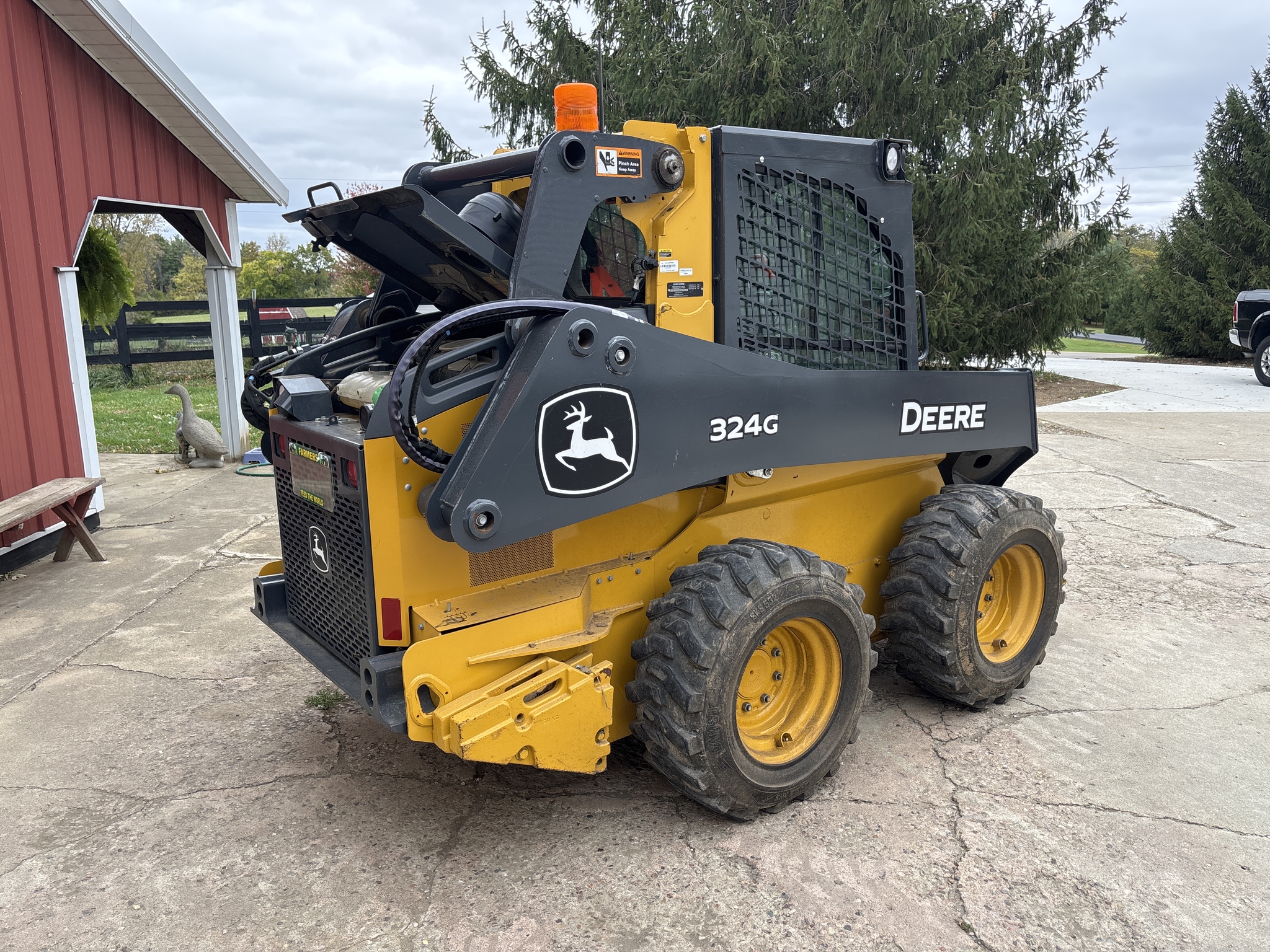 Used 2023 John Deere 324G Skid Steer Loaders at Koenig Equipment in Urbana, OH - PhotoXL4