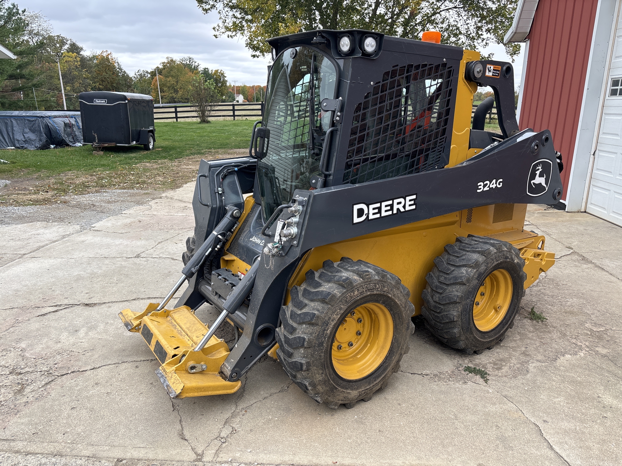 Used 2023 John Deere 324G Skid Steer Loaders at Koenig Equipment in Urbana, OH - PhotoXL1