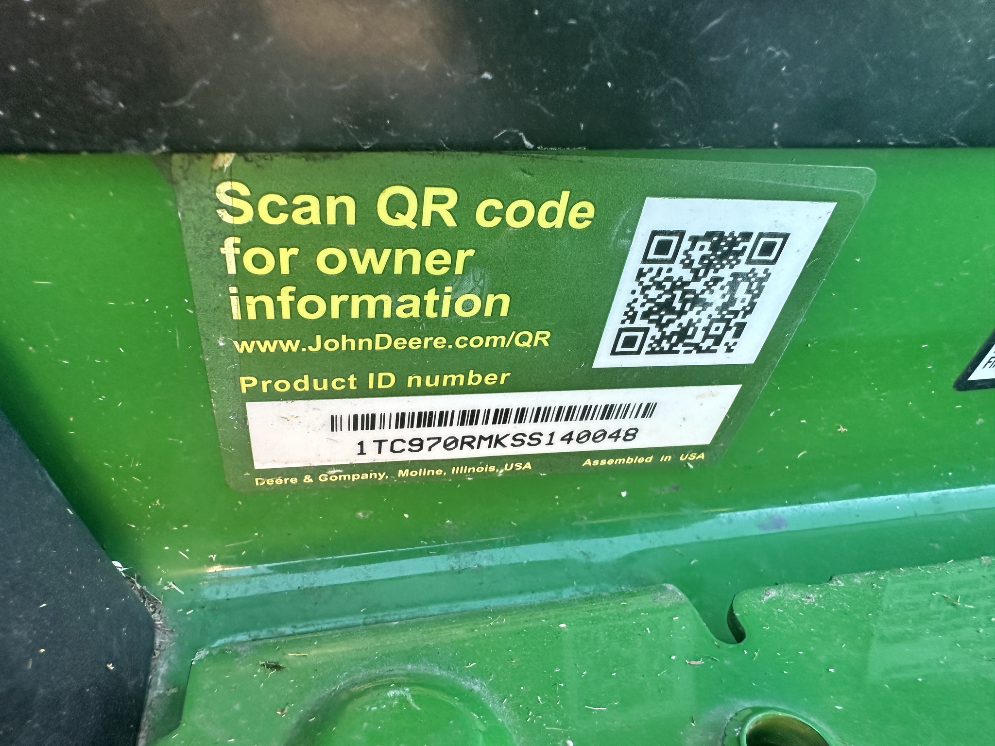  2025 John Deere Z970R at Heritage Tractor in Lexington, IL