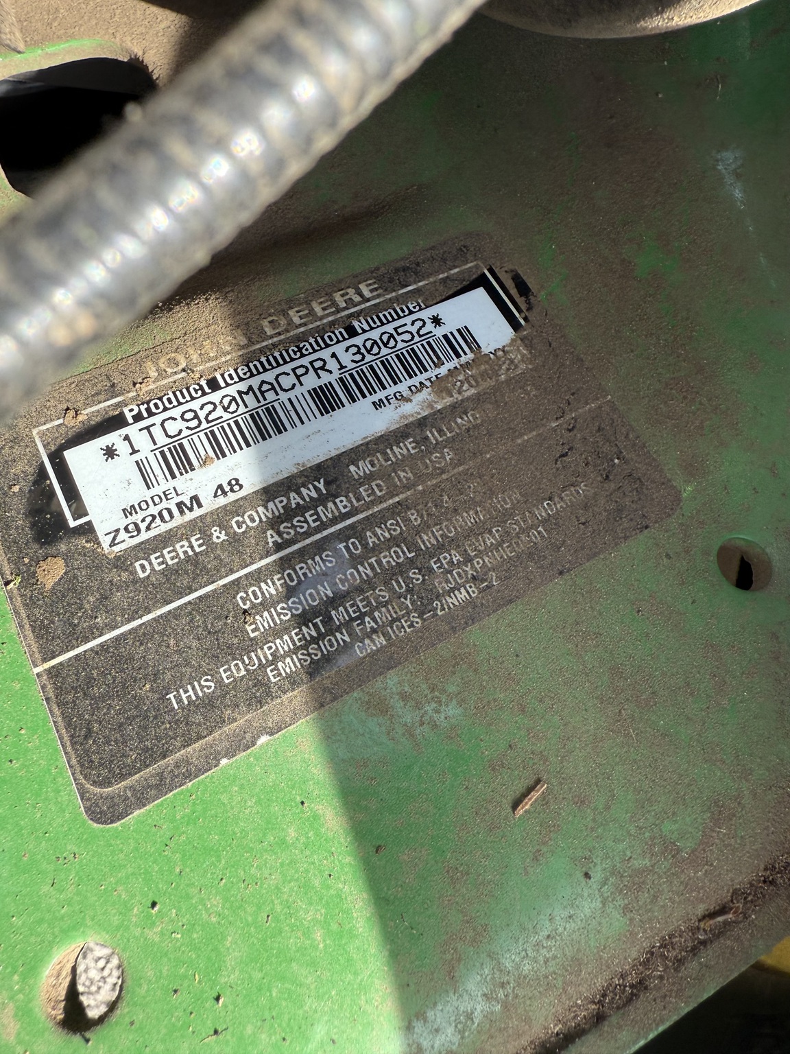 2024 John Deere Z920M Image 7