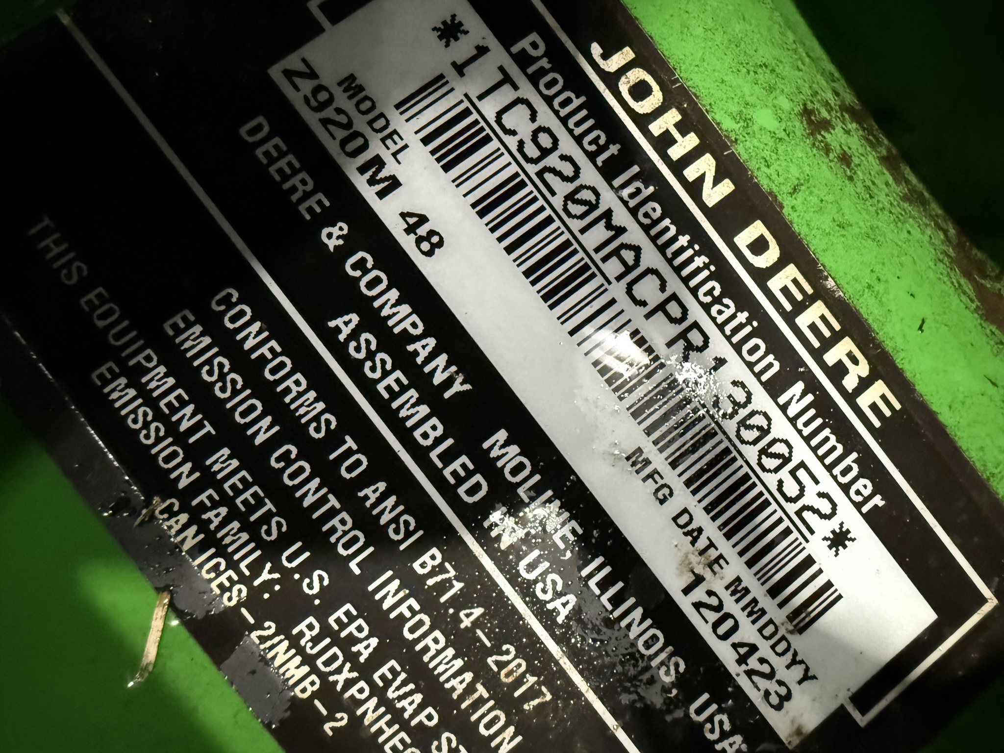 2024 John Deere Z920M Image 13