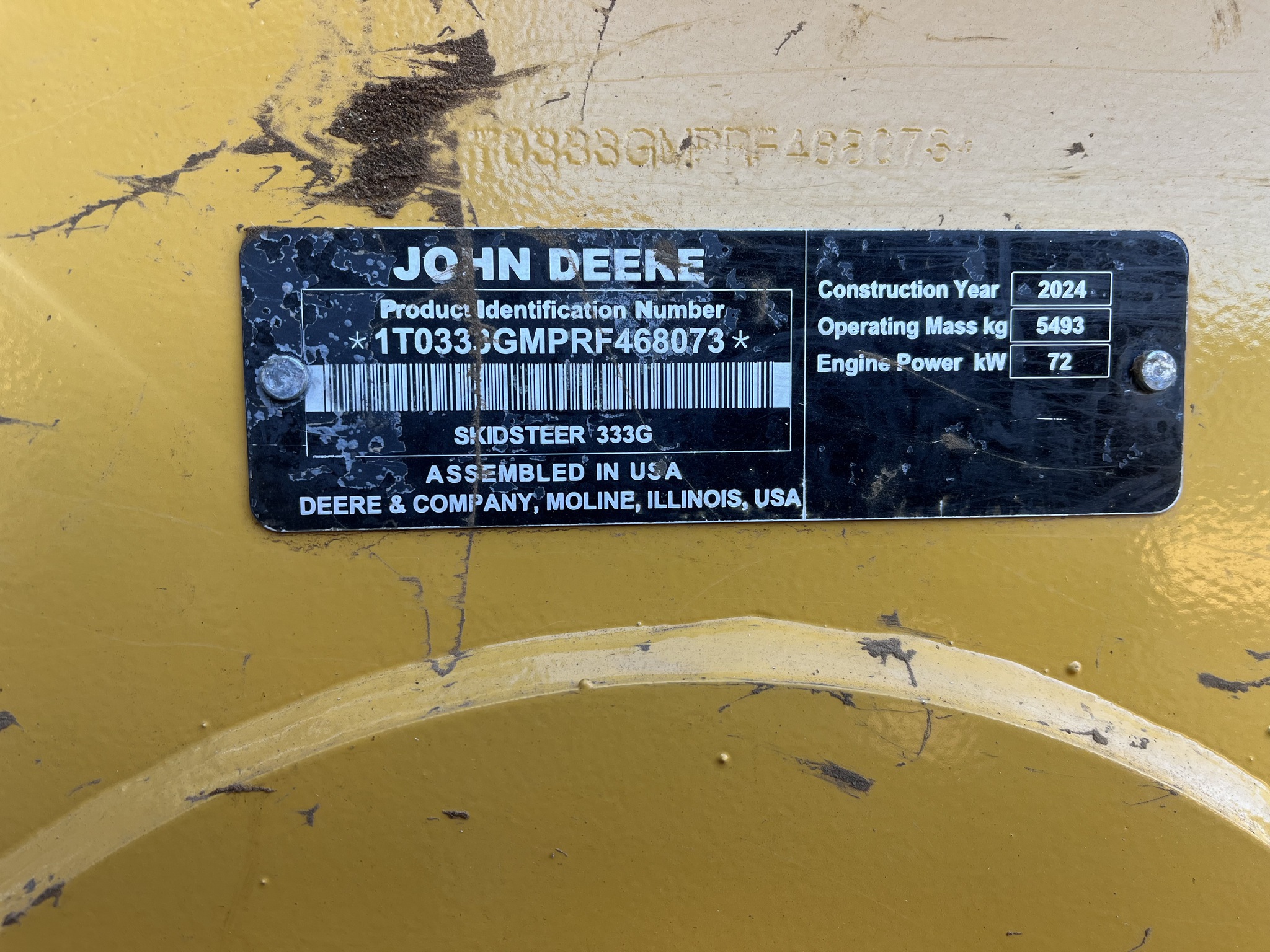 2024 John Deere 333G Image 6