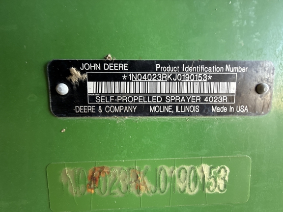 2018 John Deere R4023