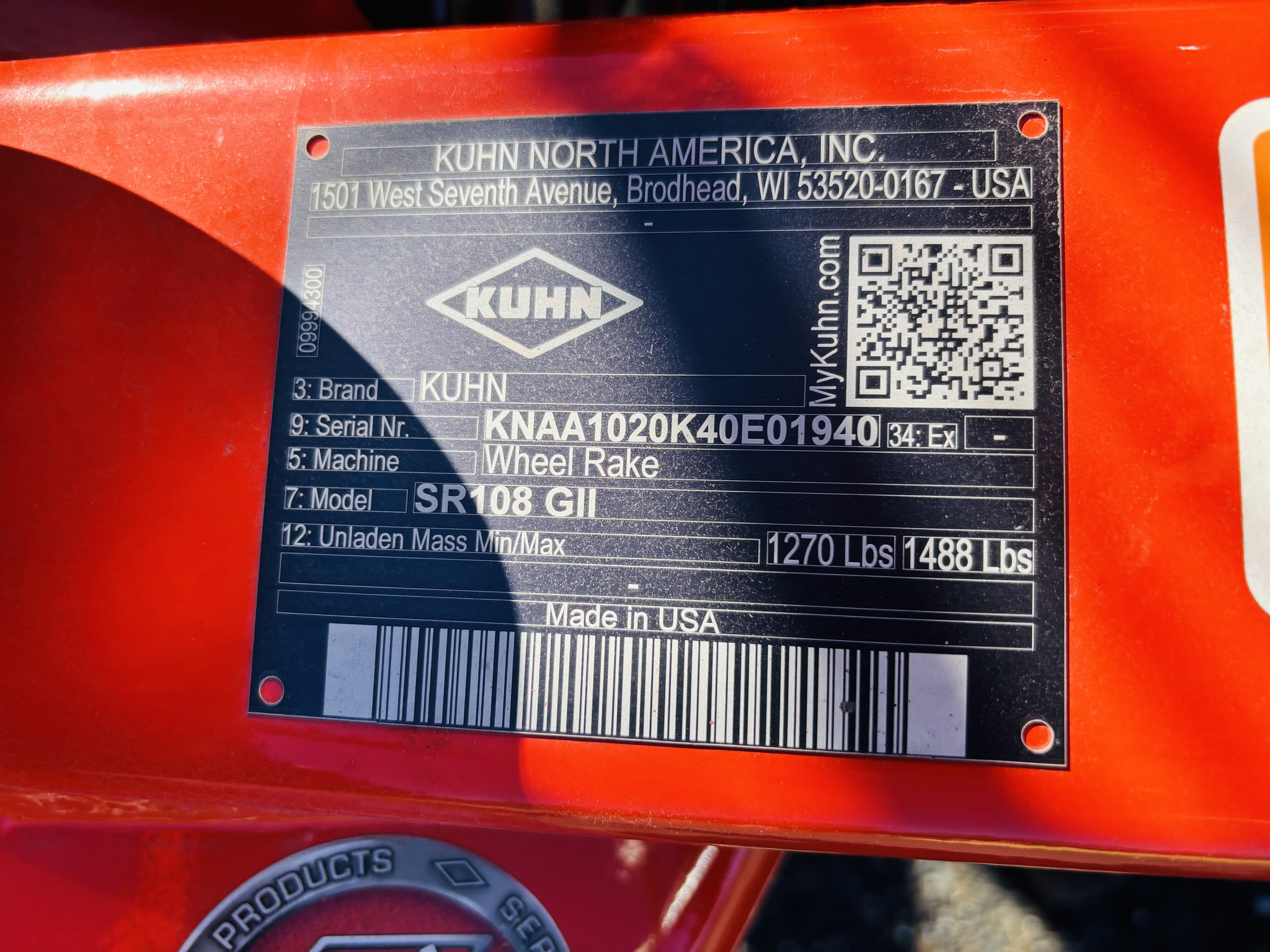2026 Kuhn SR108 Image 6