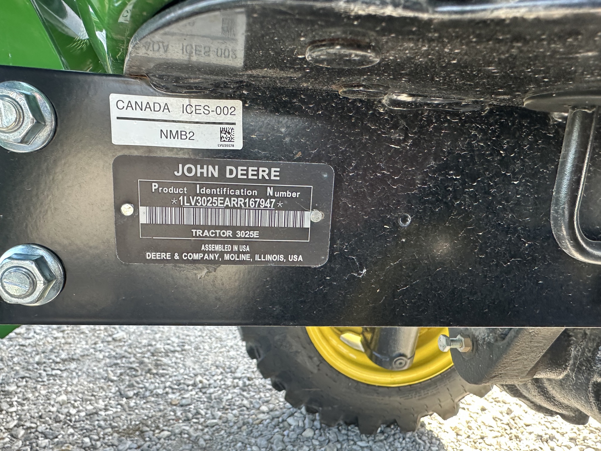  2024 John Deere 3025E at Heritage Tractor in Joplin, MO