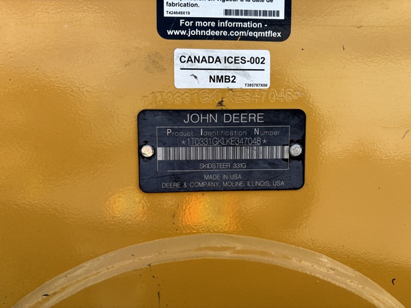 2019 John Deere 331G