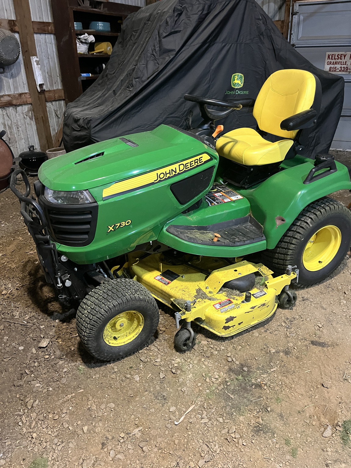  2016 John Deere X730 at Heritage Tractor in Streator, IL