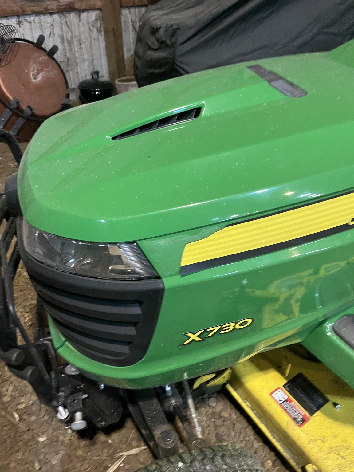  2016 John Deere X730 at Heritage Tractor in Streator, IL