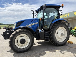 Tractor - Row Crop For Sale 2015 New Holland T6.180 , 145 HP