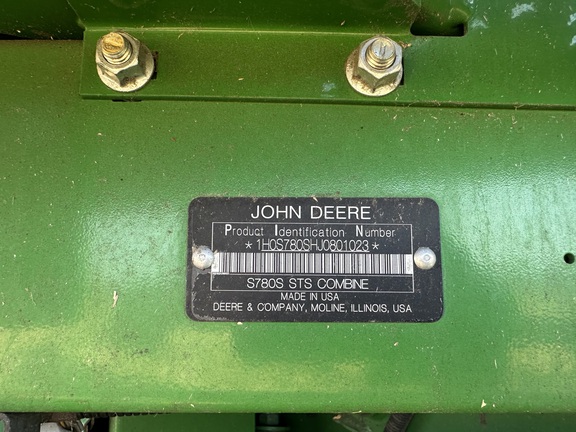 Photo of 2018 John Deere S780
