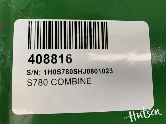 Photo of 2018 John Deere S780