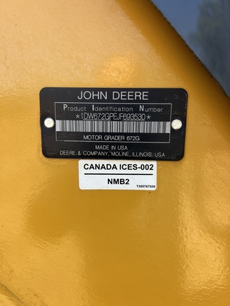 2019 John Deere 672G