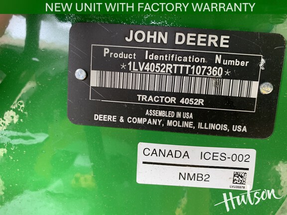 Photo of 2026 John Deere 4052R