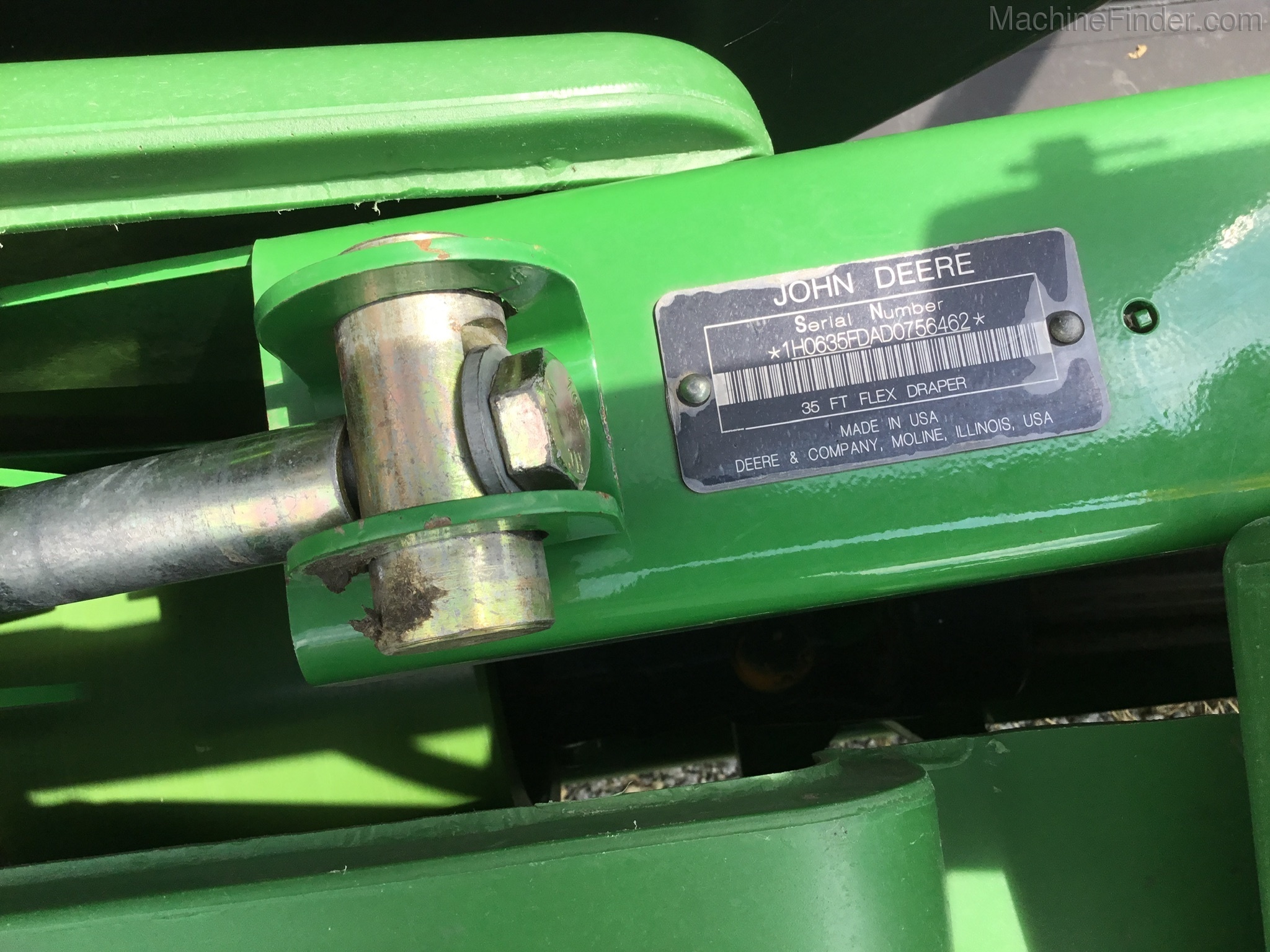 2013 John Deere 635FD Image 10