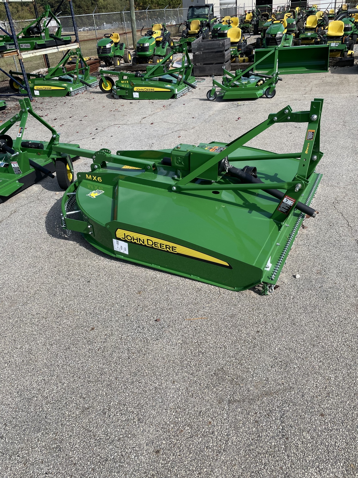 2022 John Deere MX6 Rotary Cutters HeavyDuty McDonough, GA