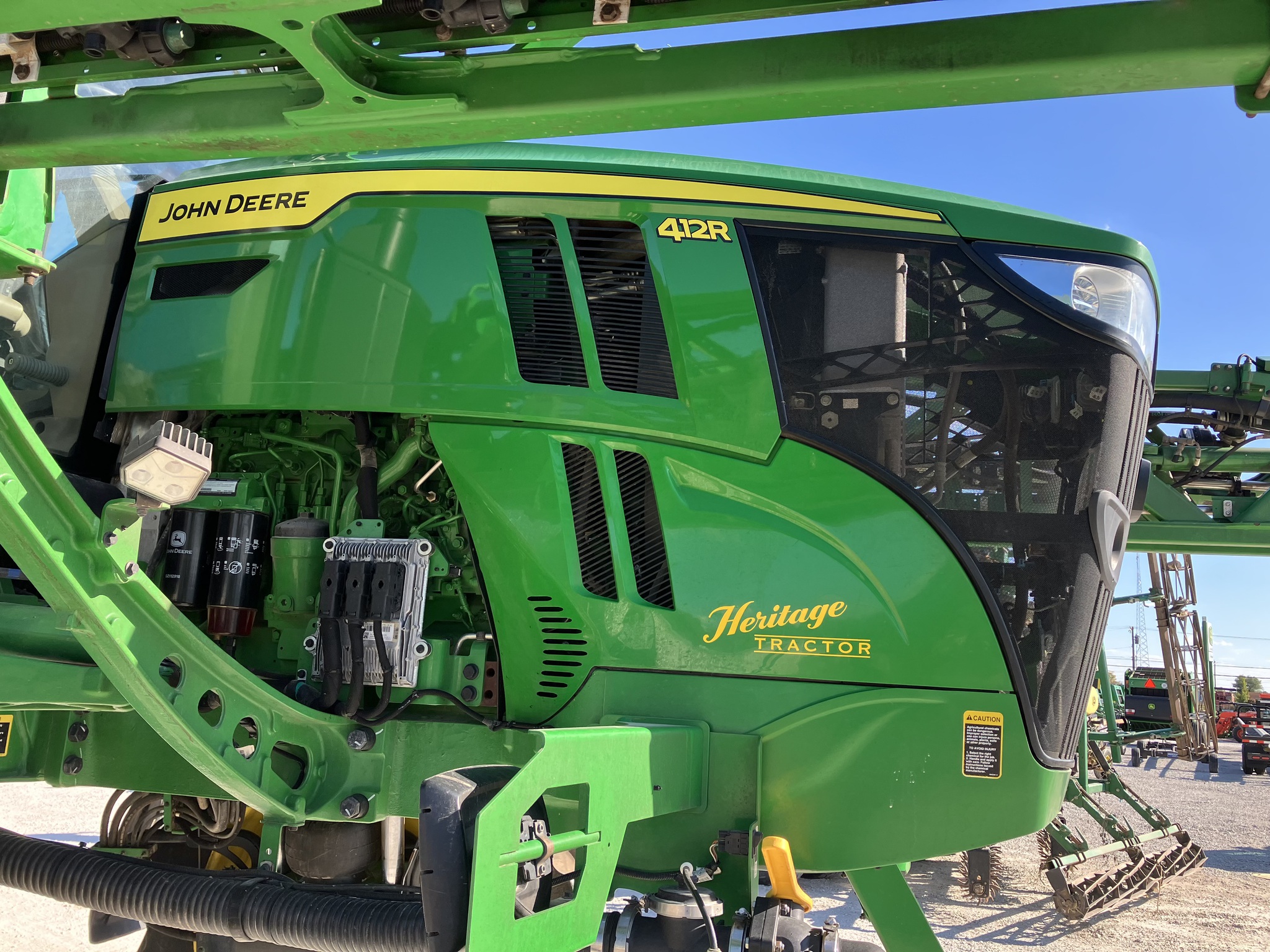  2022 John Deere 412R at Heritage Tractor in Joplin, MO