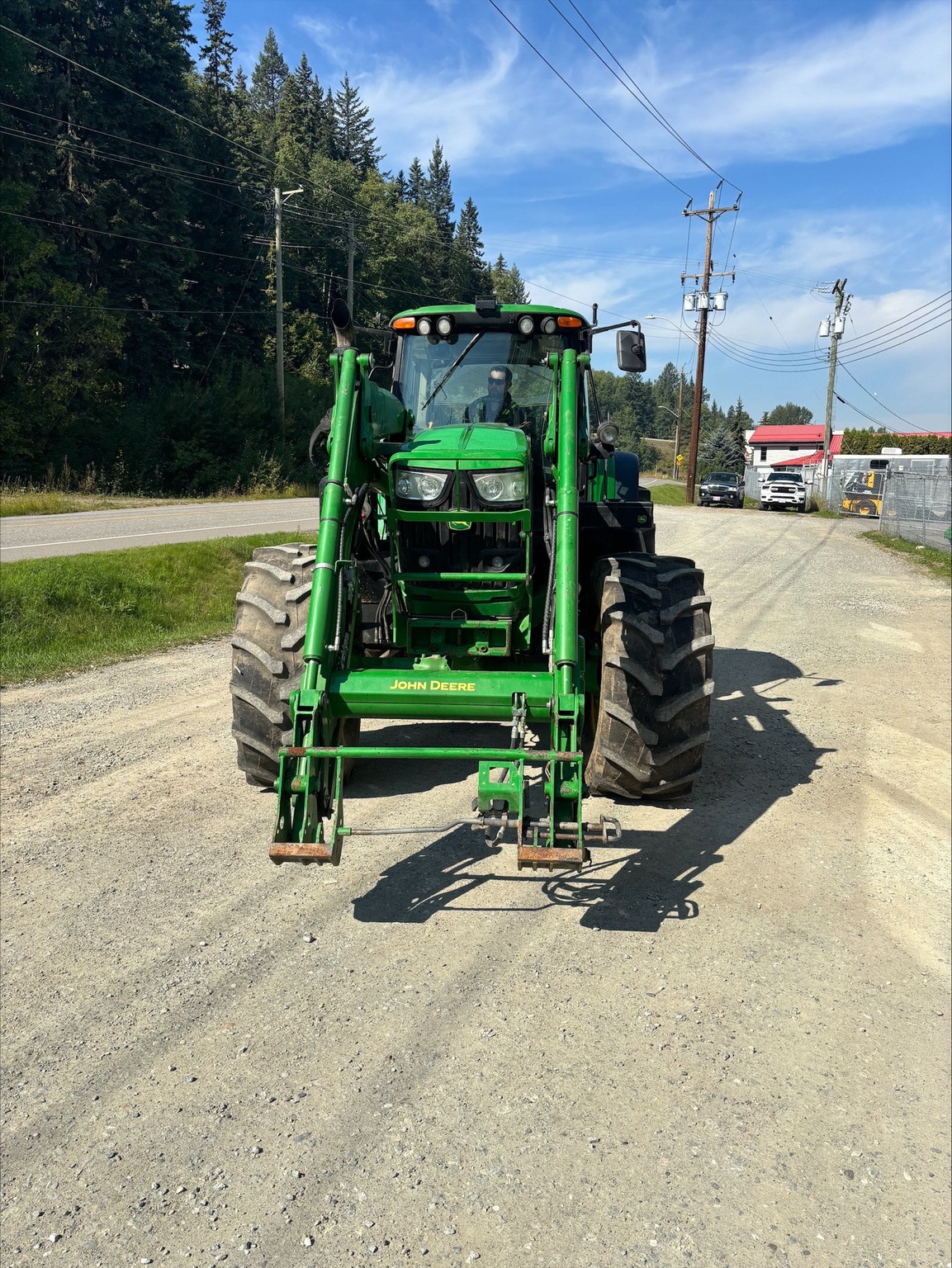 2017 John Deere 6195M Image 6