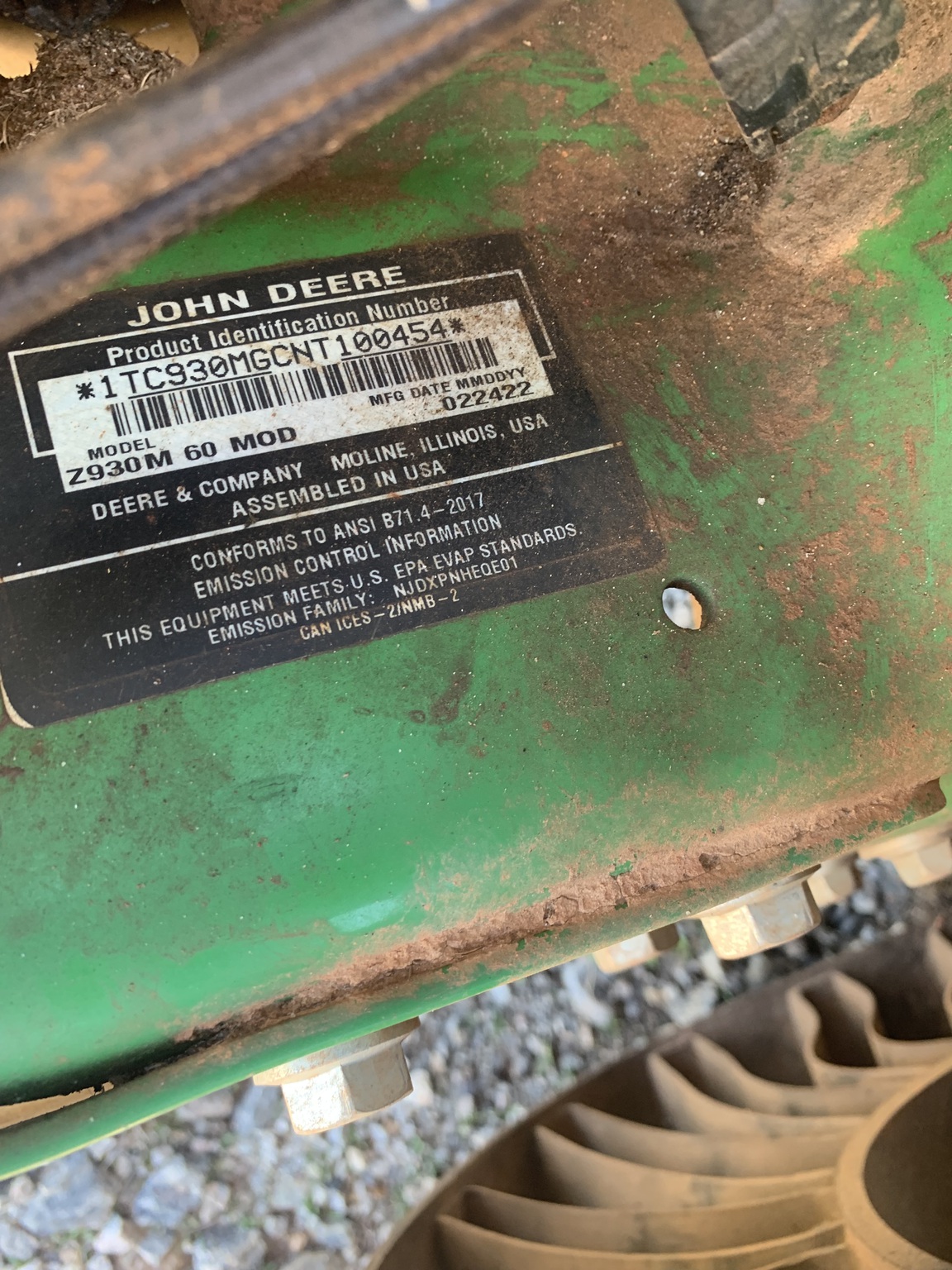 2022 John Deere Z930M Image 6