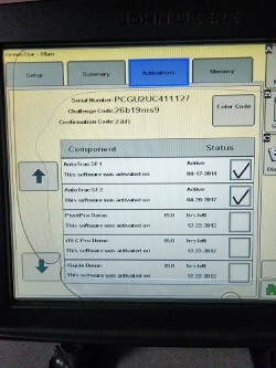John Deere 2630 W/AUTOTRAC SF2 & SECTION CONTROL Image 4