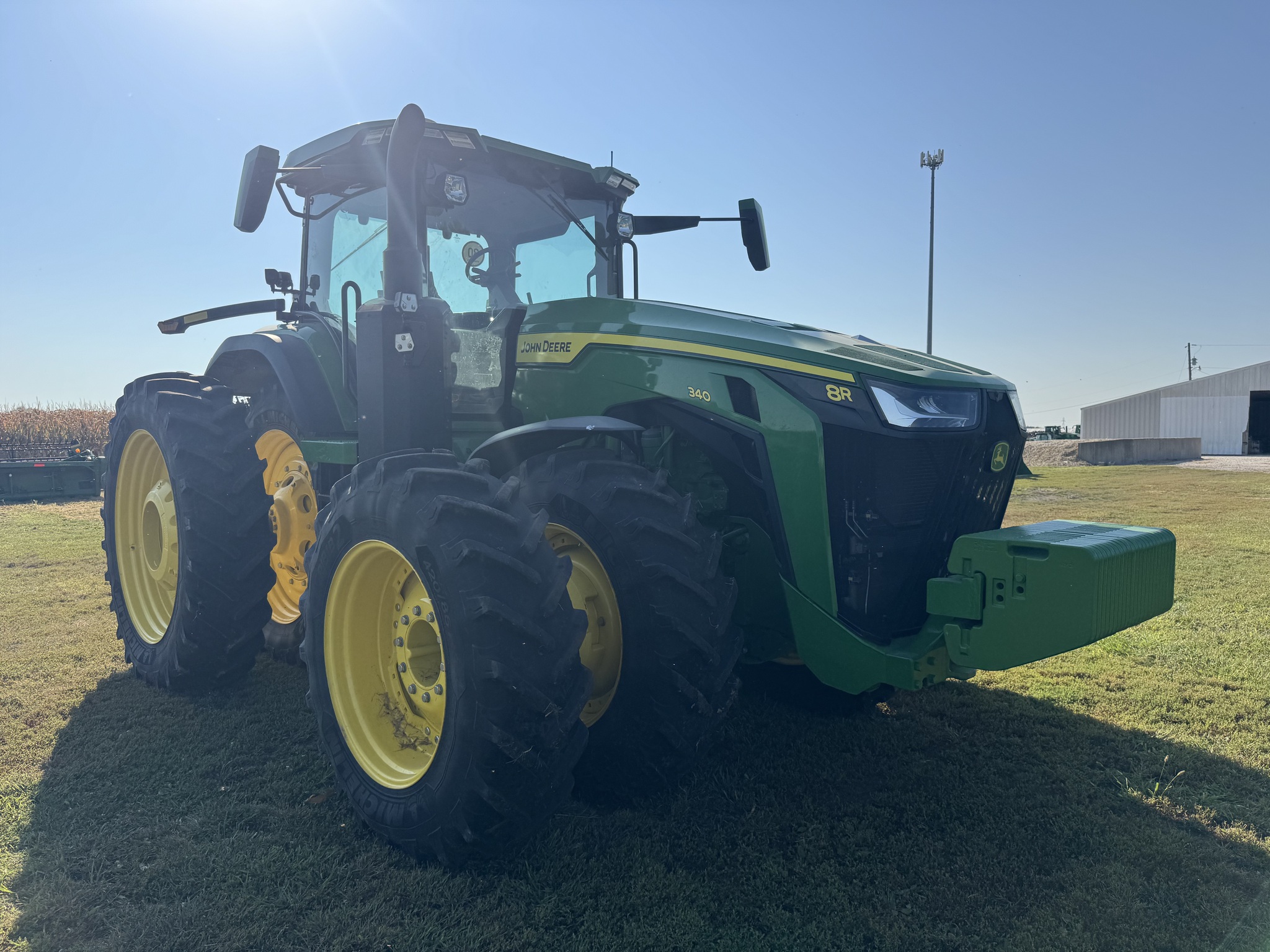  2024 John Deere 8R 340 at Heritage Tractor in Aledo, IL