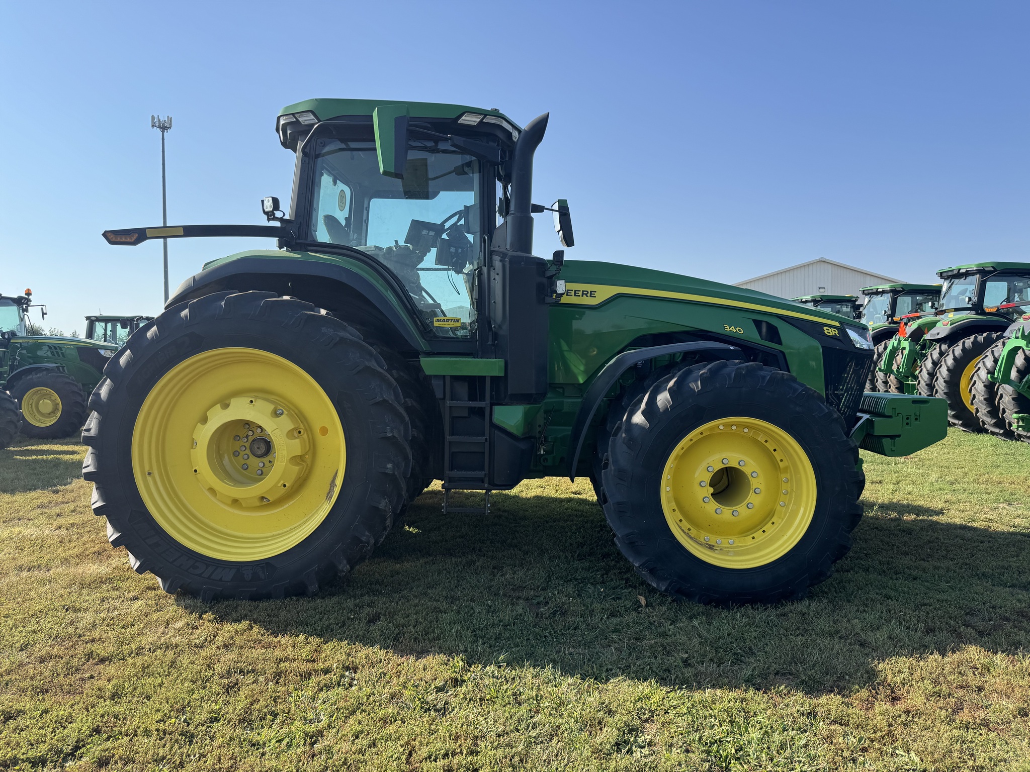  2024 John Deere 8R 340 at Heritage Tractor in Aledo, IL